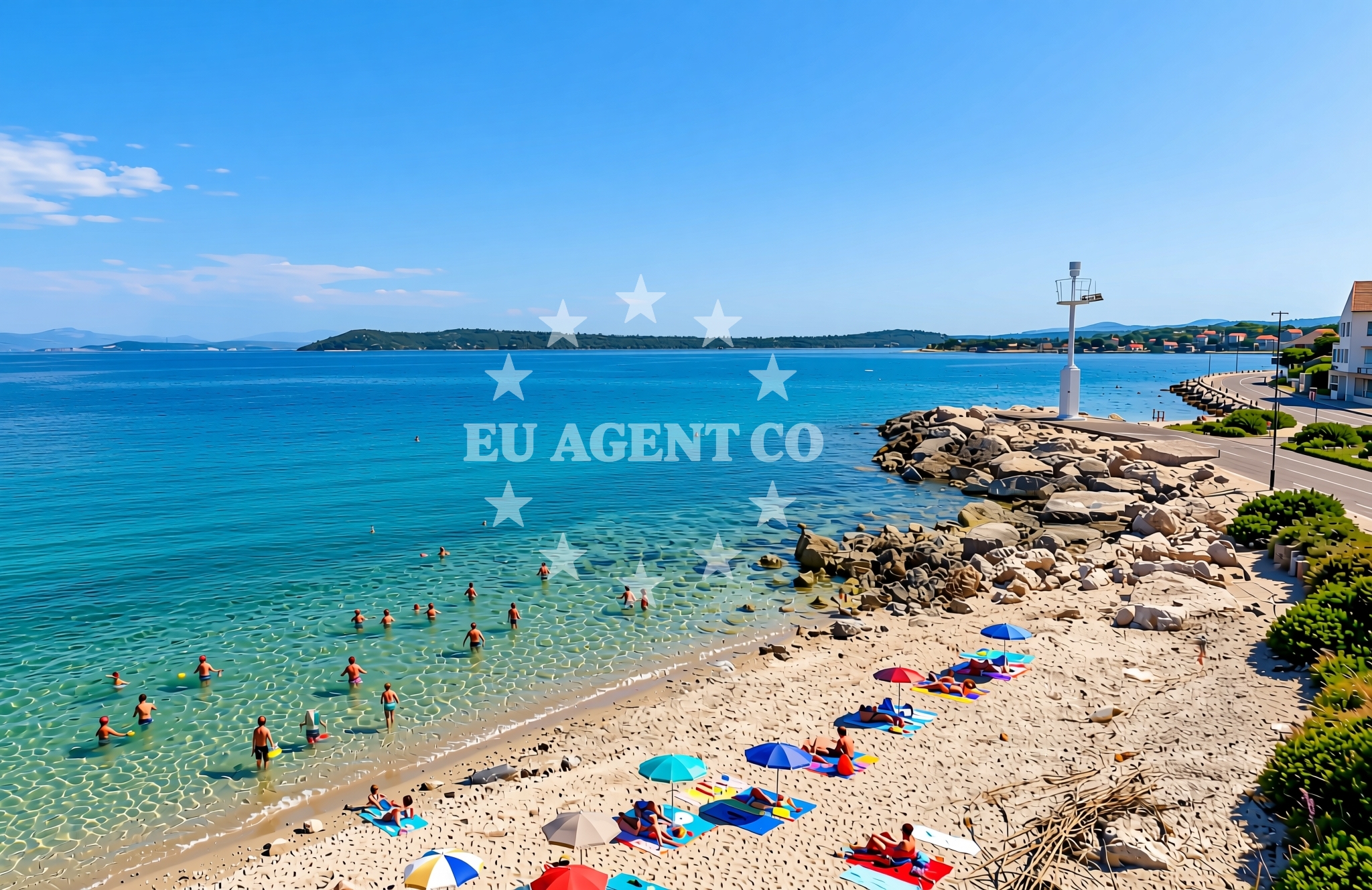 Additional view of Luka, Drvenik Mali (Drvenik Mali) Beach in Luka