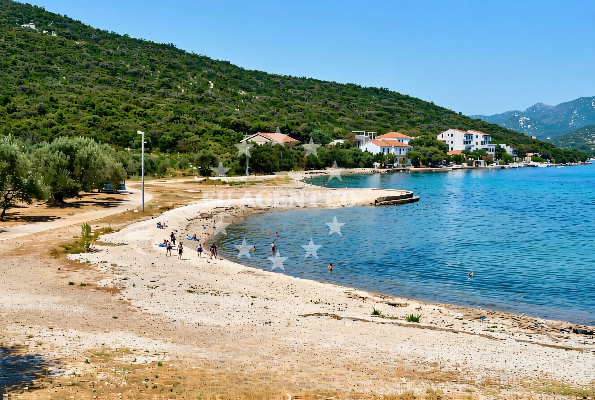 Additional view of Luka Dubrava beach in Sutvid 11, Dubrava