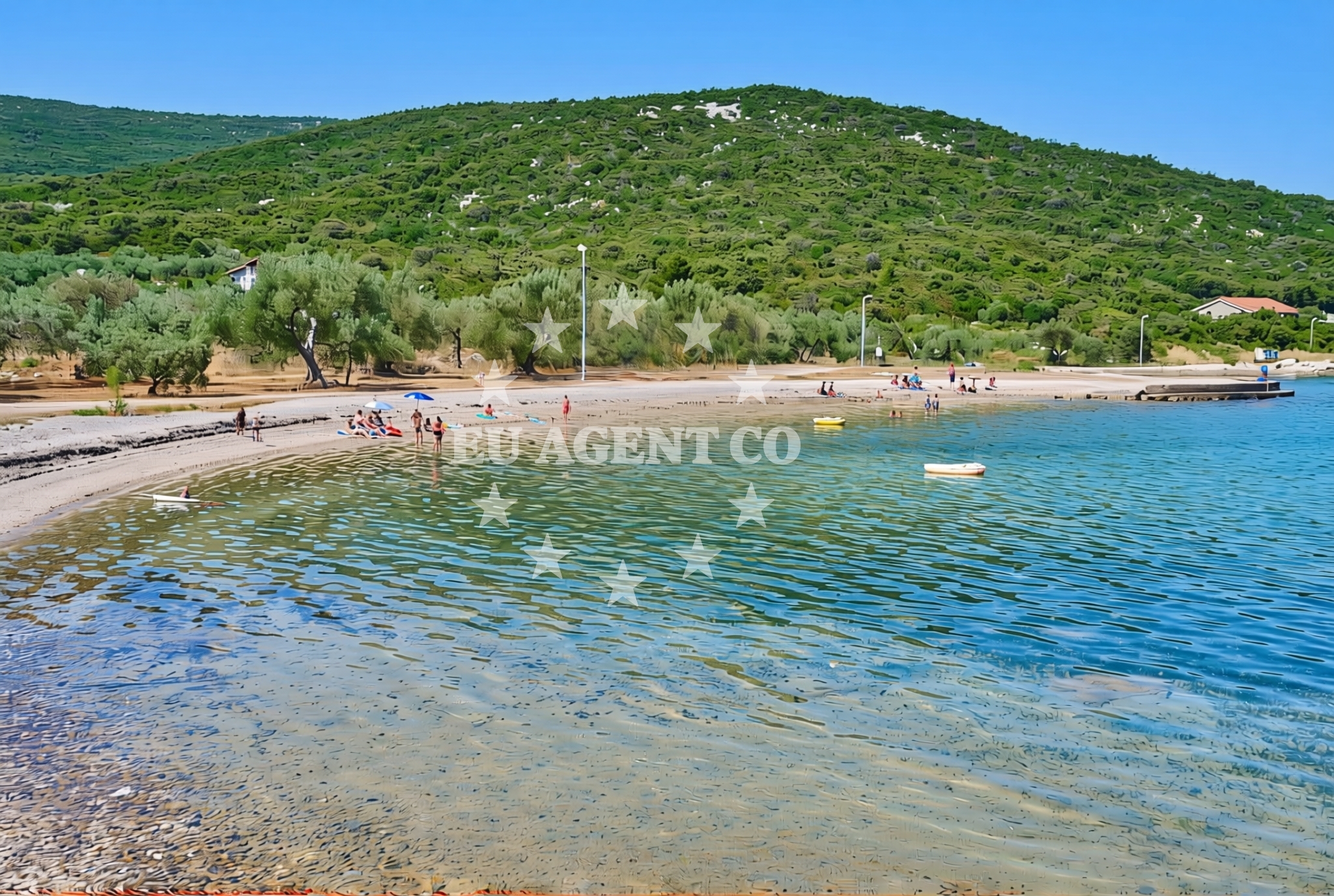 Additional view of Luka Dubrava beach in Sutvid 11, Dubrava