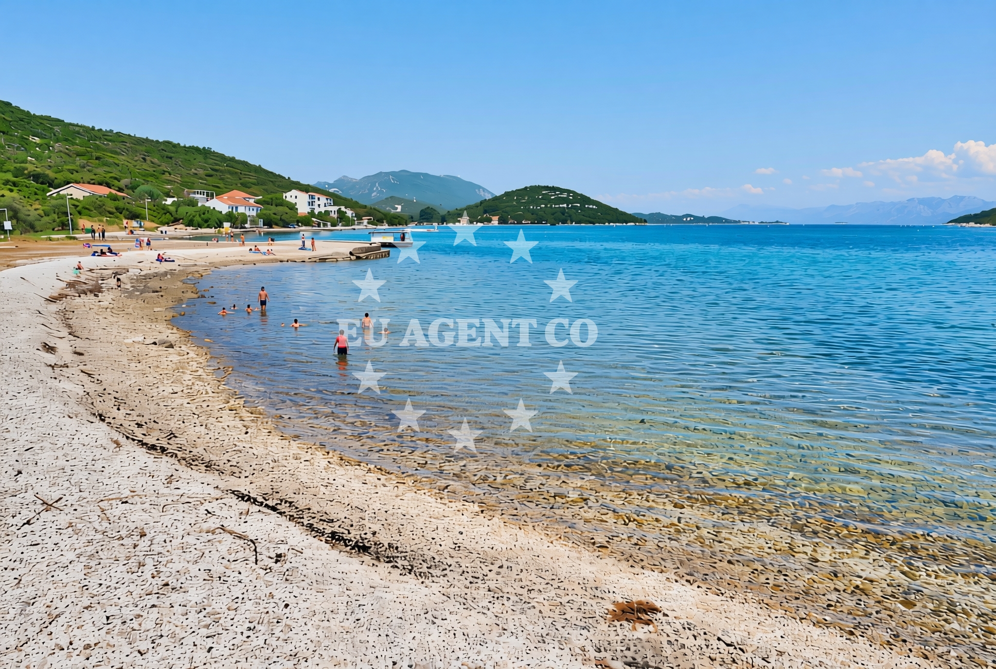 Additional view of Luka Dubrava beach in Sutvid 11, Dubrava