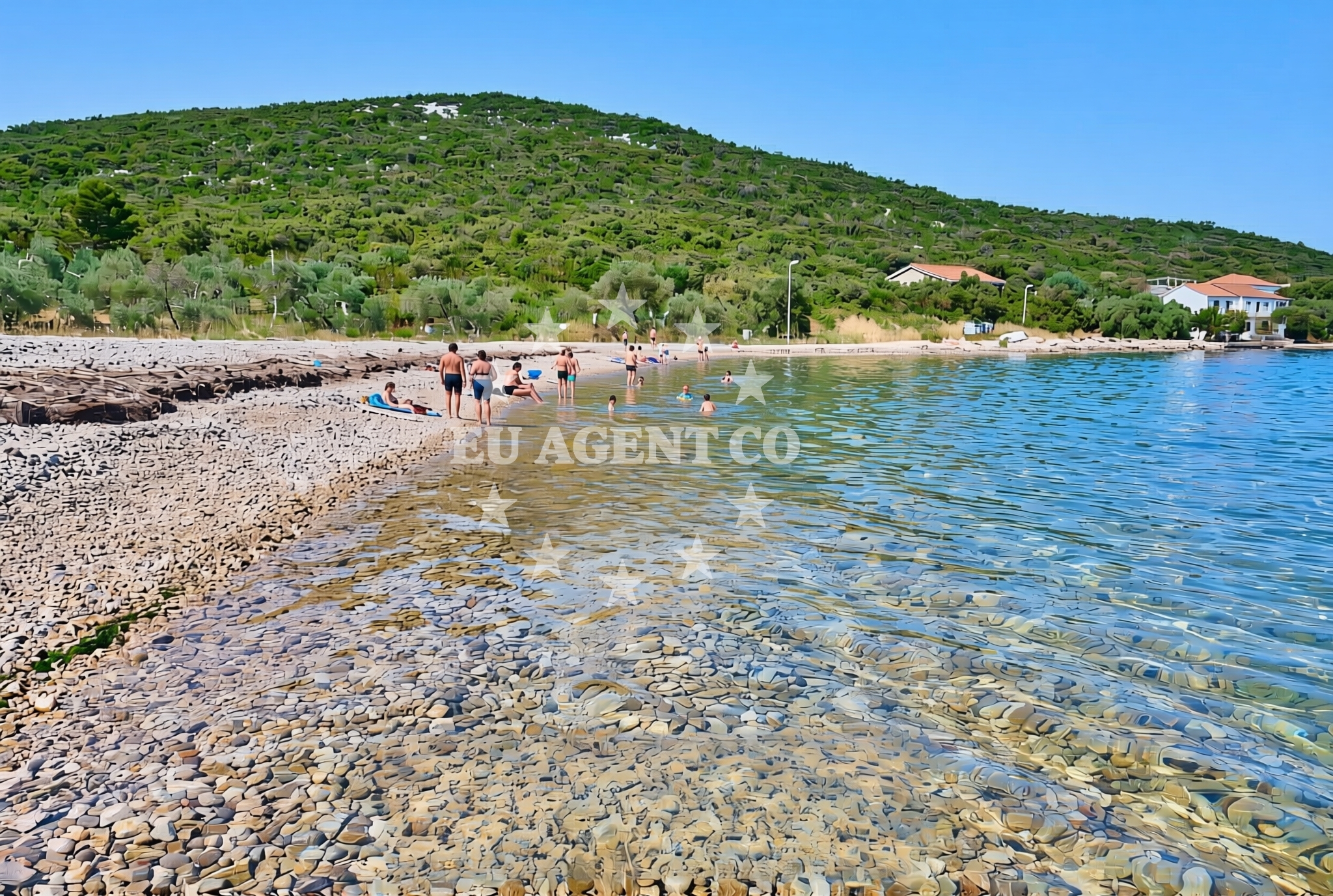 Additional view of Luka Dubrava beach in Sutvid 11, Dubrava