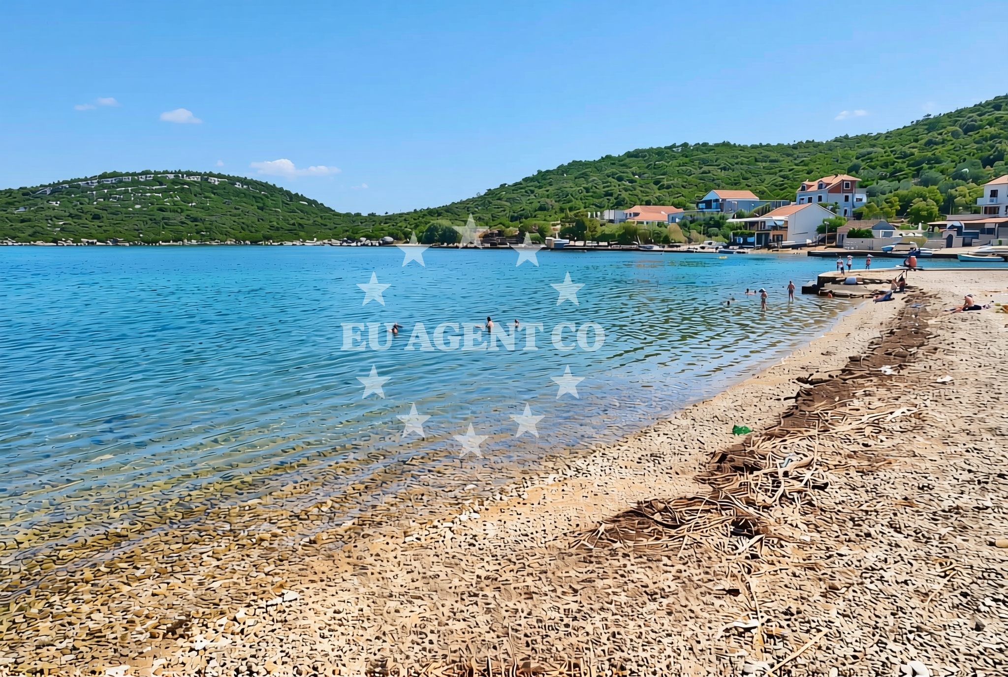 Additional view of Luka Dubrava beach in Sutvid 11, Dubrava