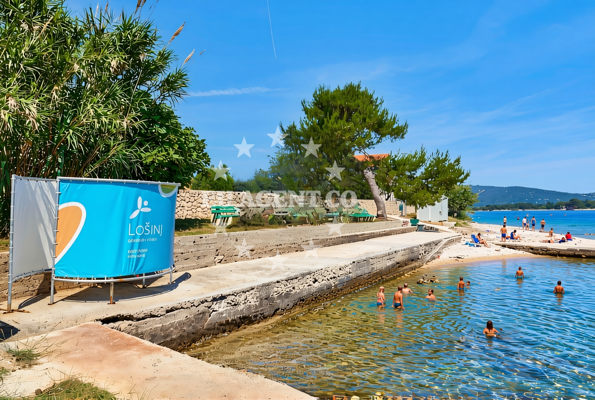 Additional view of Luka, Ilovik (Mali Lošinj) (Ilovik) Beach in Luka