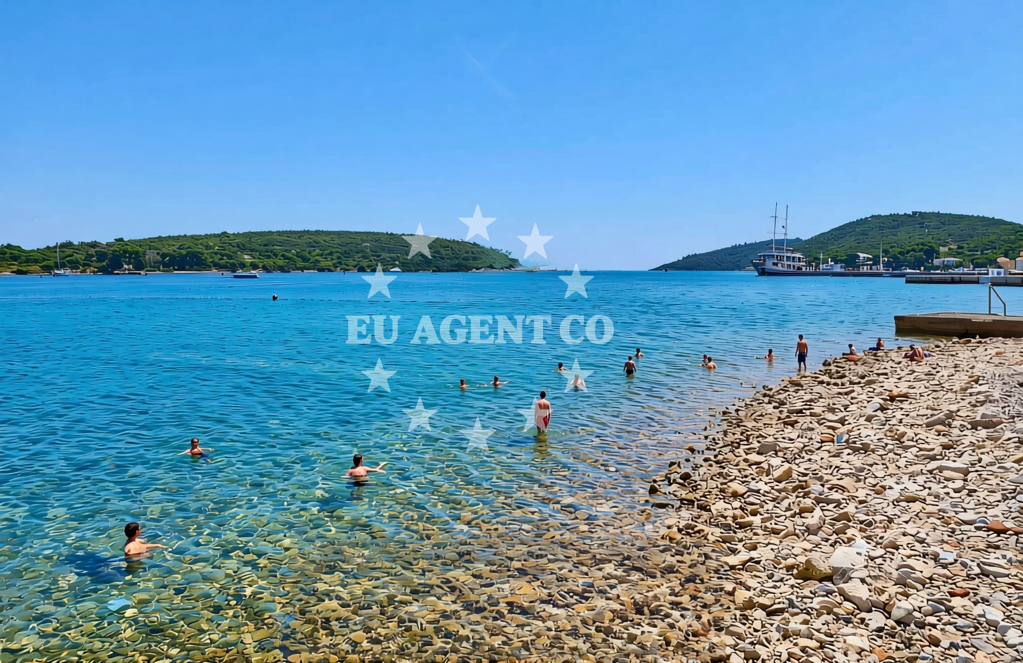 Additional view of Luka, Ilovik (Mali Lošinj) (Ilovik) Beach in Luka