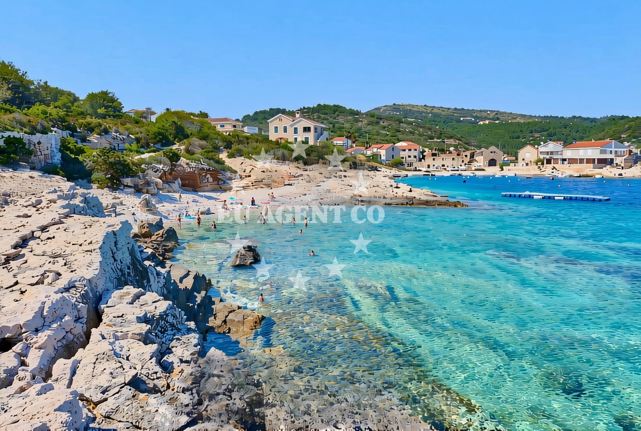 Additional view of Luka jug, Rukavac (Vis) Beach in Luka jug