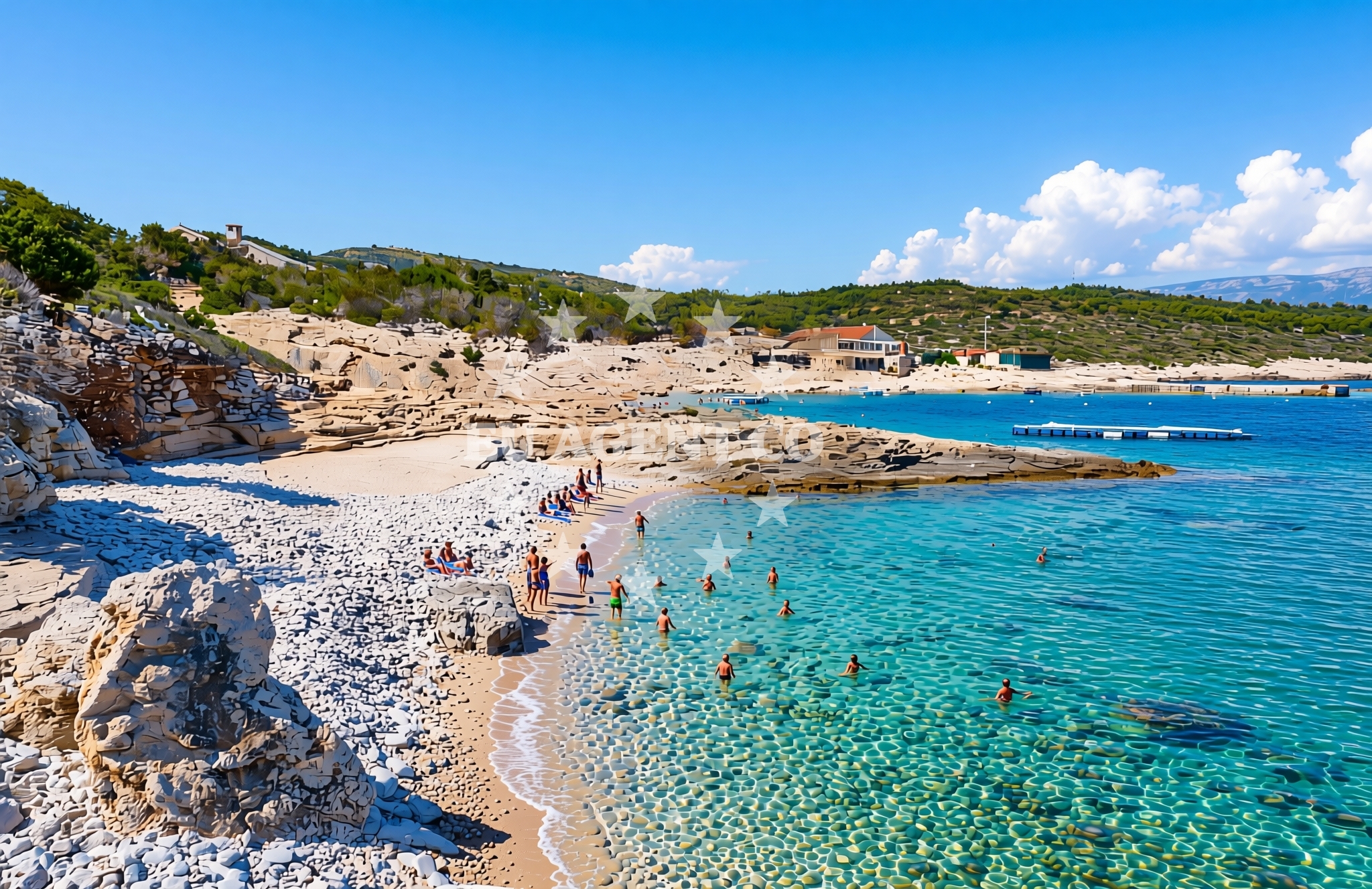 Additional view of Luka jug, Rukavac (Vis) Beach in Luka jug