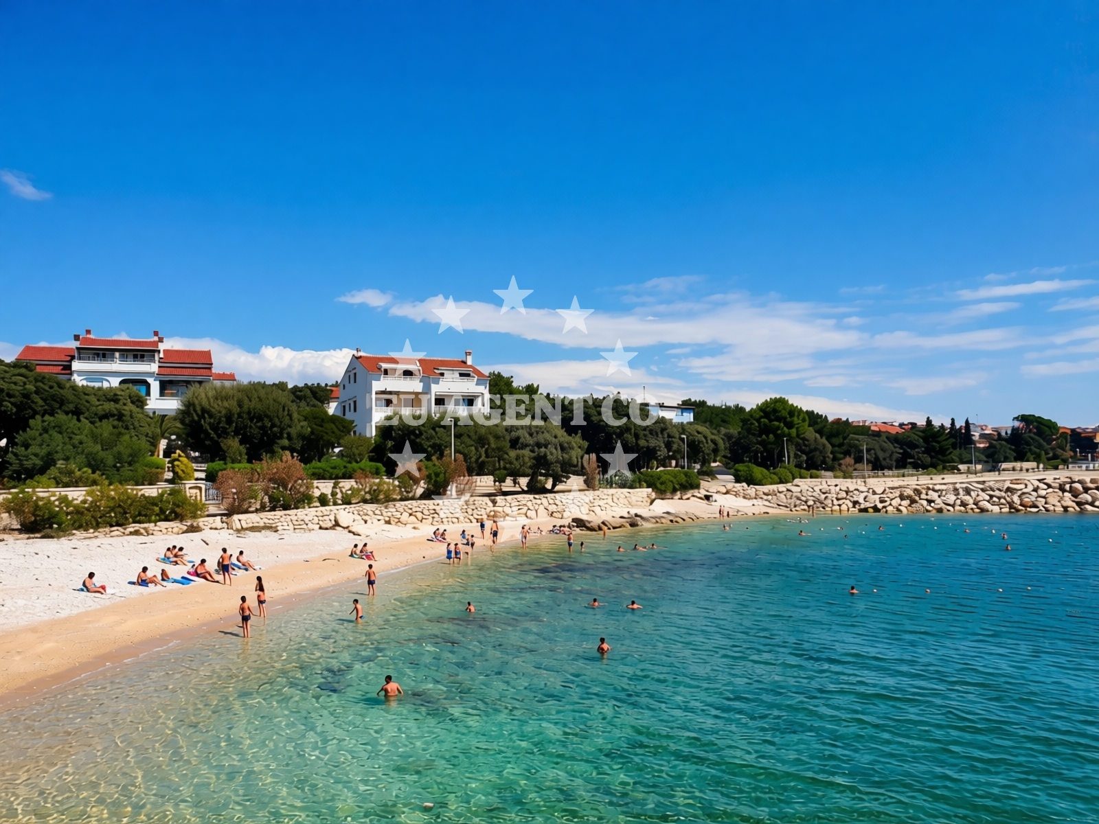 Additional view of Luka Mandre Beach in 17 Kralja Tomislava ulica, Mandre