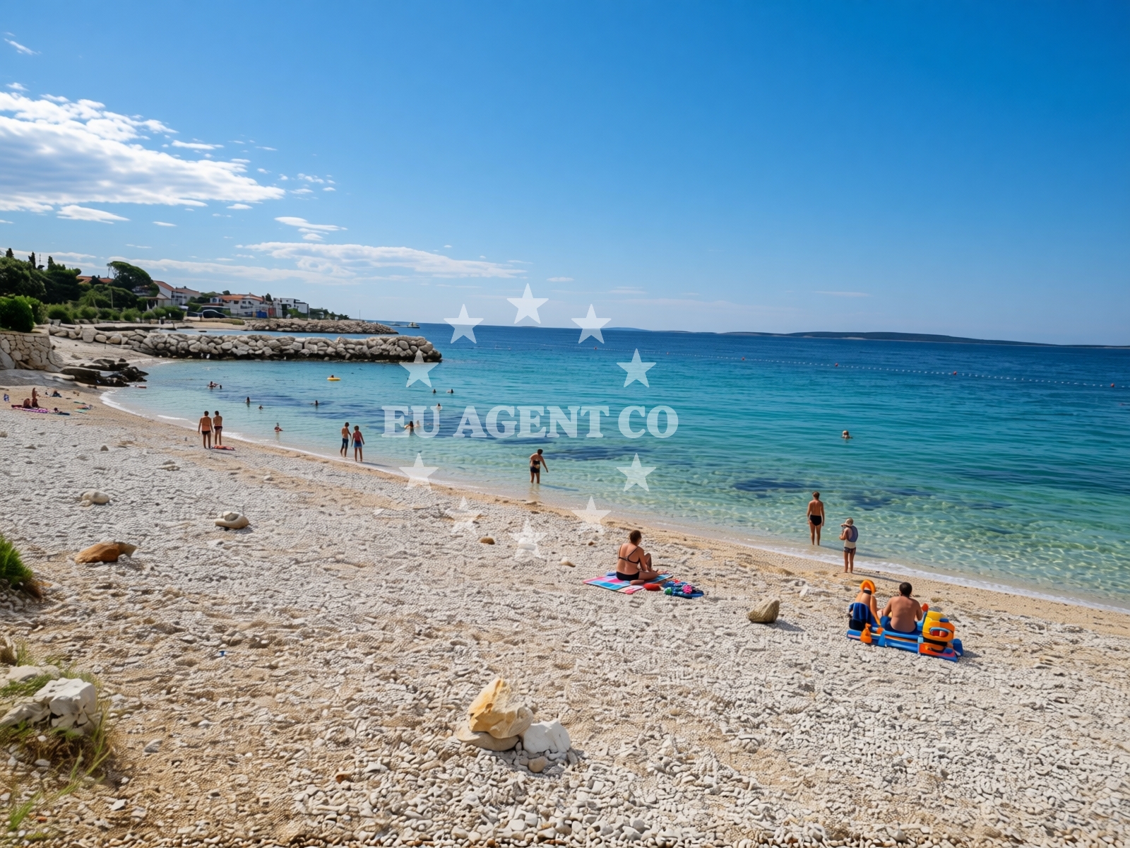 Additional view of Luka Mandre Beach in 17 Kralja Tomislava ulica, Mandre