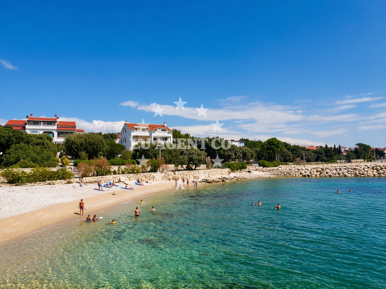 Additional view of Luka Mandre Beach in 17 Kralja Tomislava ulica, Mandre