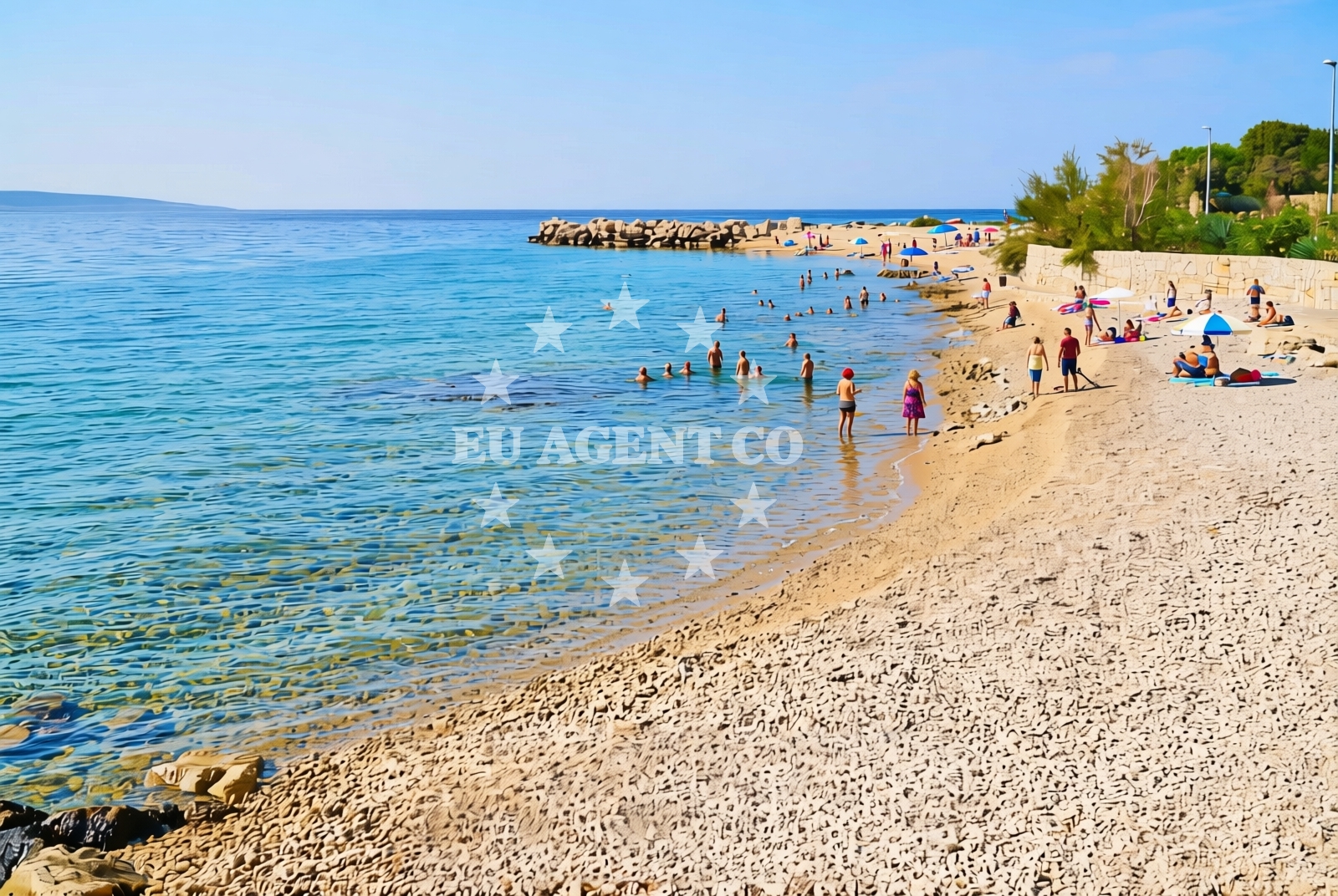Additional view of Luka Mandre Beach in 17 Kralja Tomislava ulica, Mandre