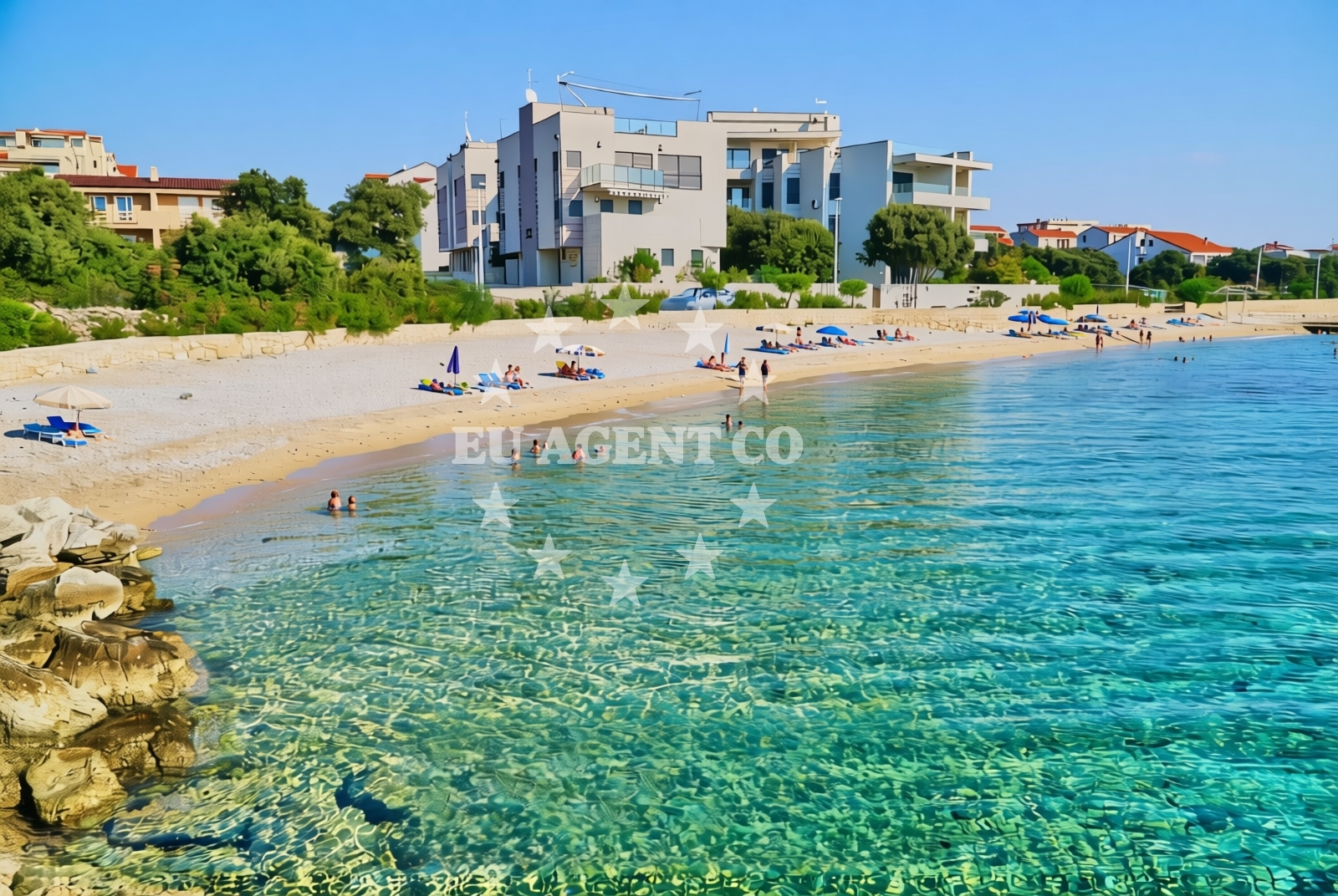 Additional view of Luka Mandre Beach in 17 Kralja Tomislava ulica, Mandre