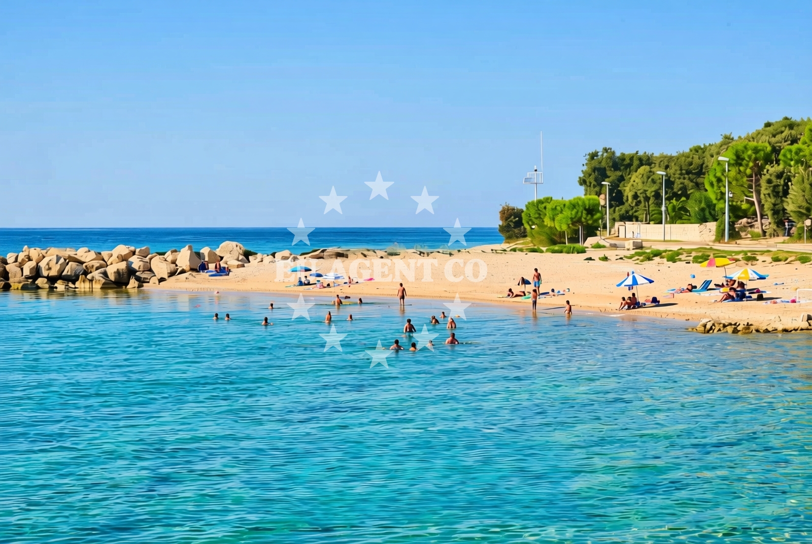 Additional view of Luka Mandre Beach in 17 Kralja Tomislava ulica, Mandre