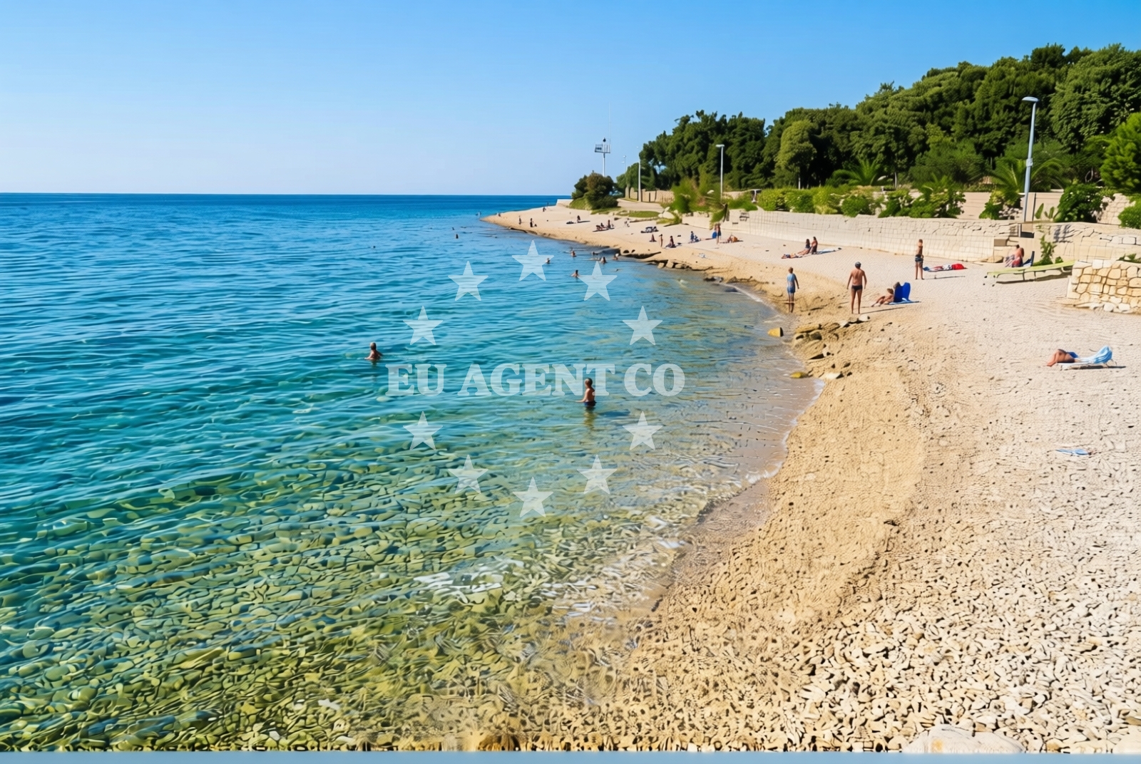 Additional view of Luka Mandre Beach in 17 Kralja Tomislava ulica, Mandre