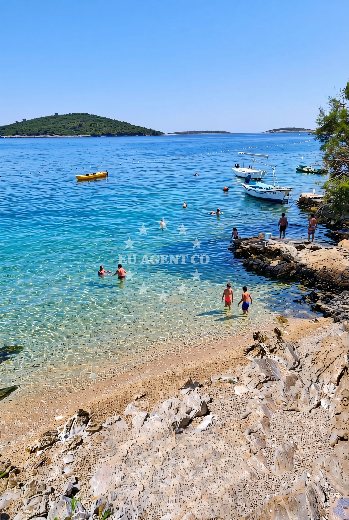 Additional view of Luka, Maslinica (Šolta) Beach in Luka