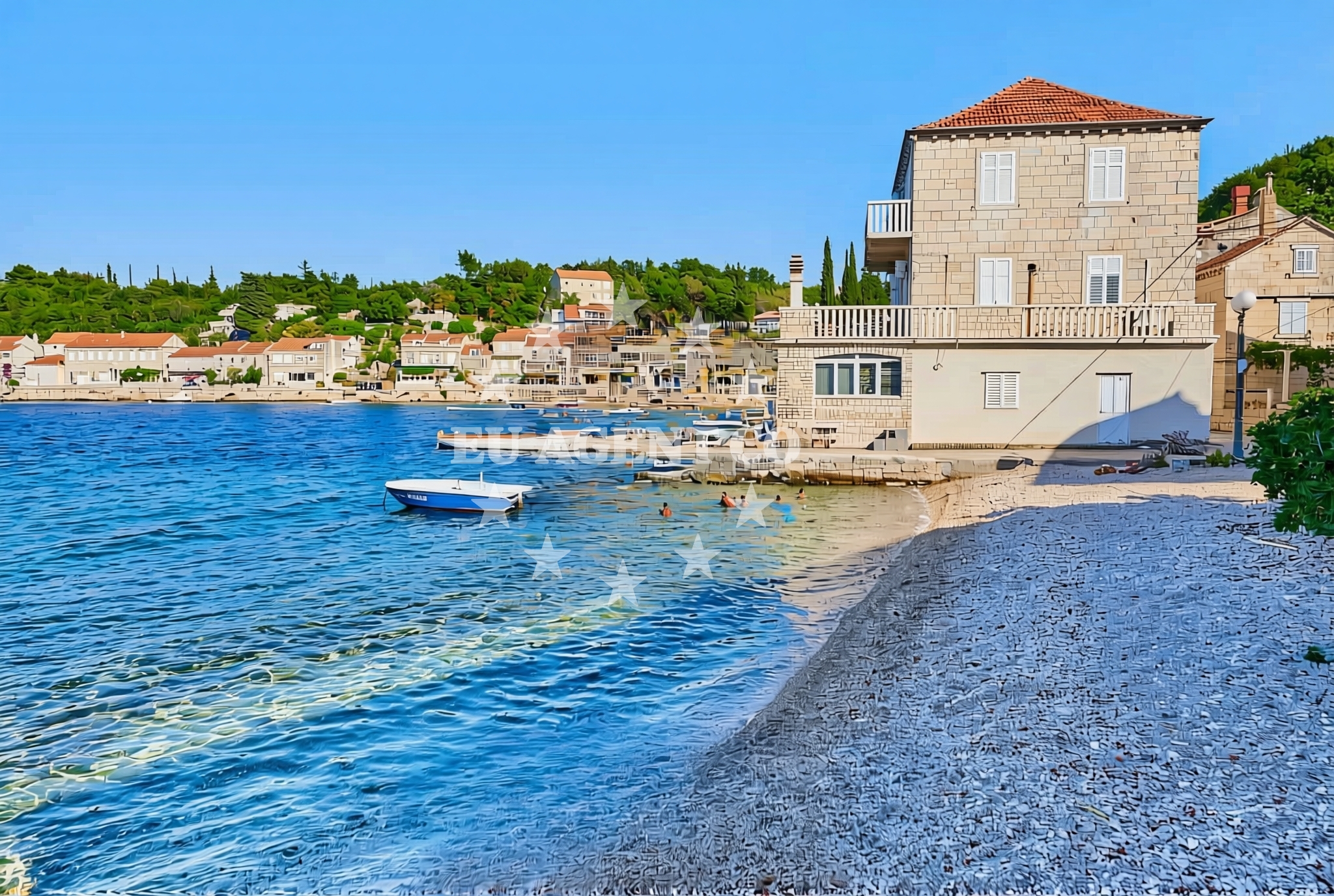 Additional view of Luka, Račišće (Korčula) Beach in Luka