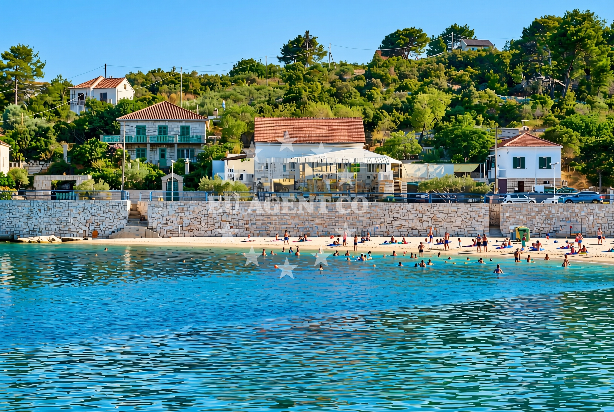 Additional view of Luka, Rogač (Šolta) Beach in Luka