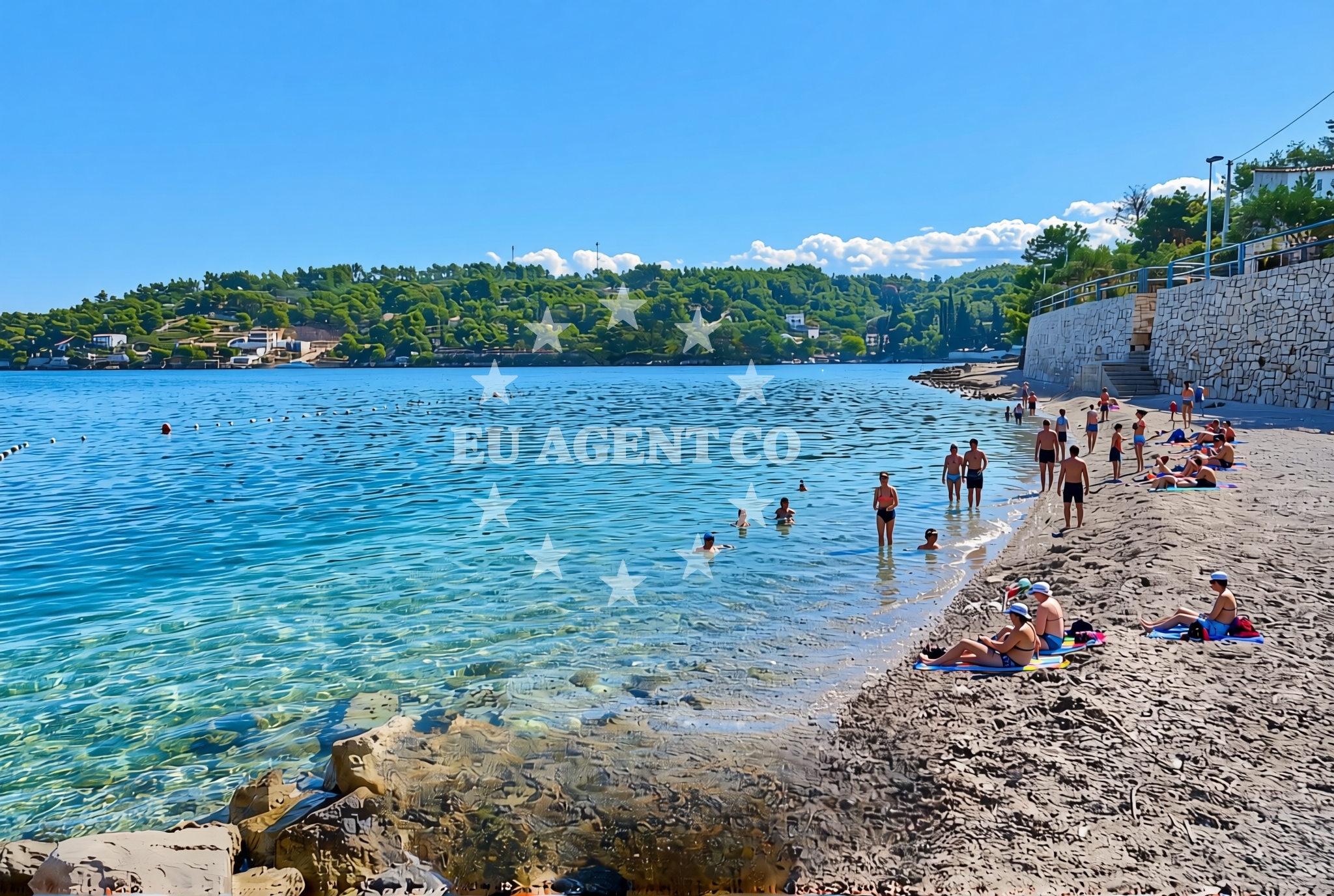 Additional view of Luka, Rogač (Šolta) Beach in Luka
