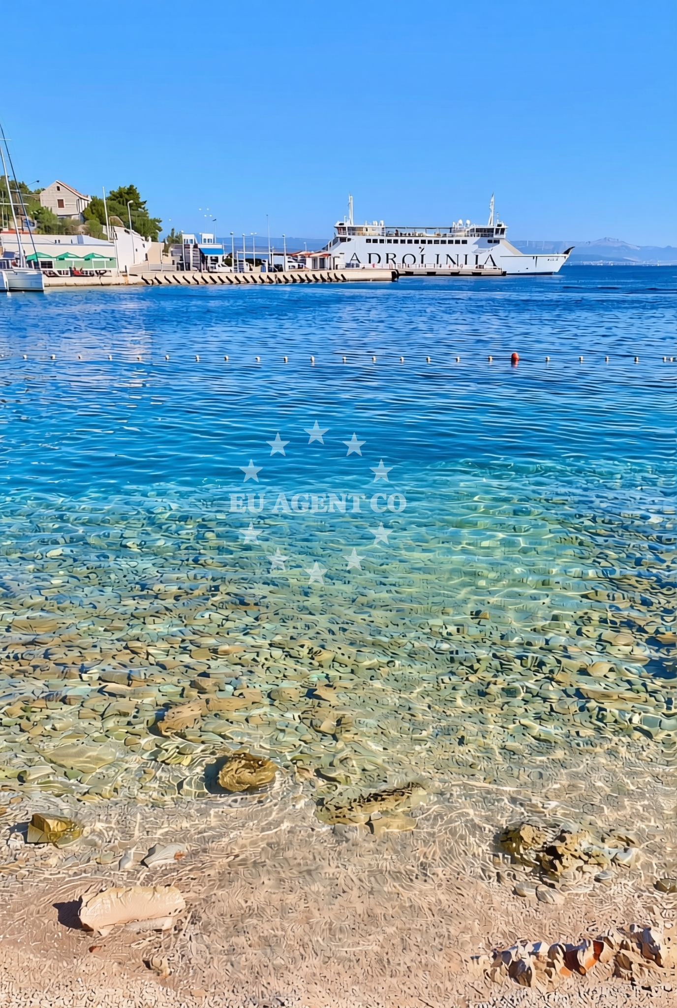 Additional view of Luka, Rogač (Šolta) Beach in Luka