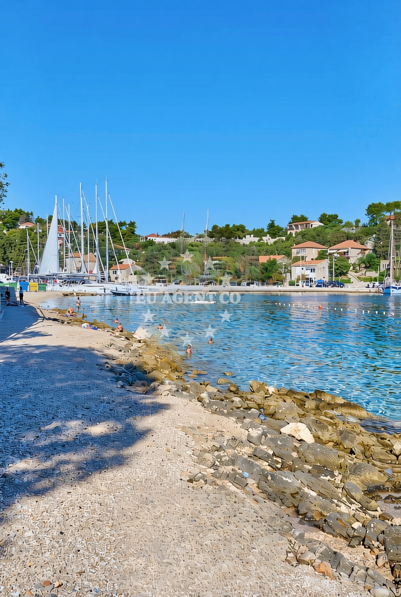Additional view of Luka, Rogač (Šolta) Beach in Luka