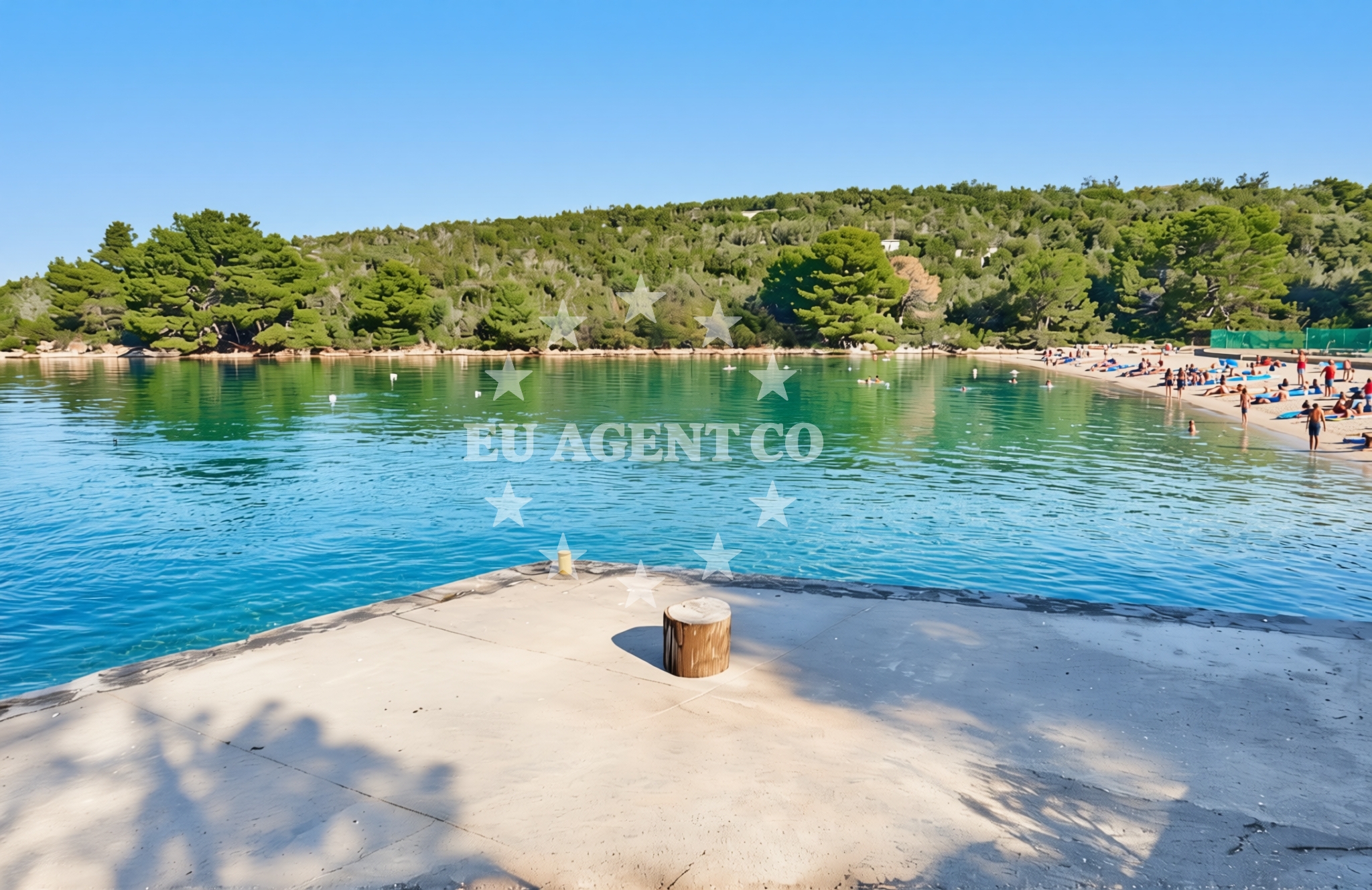 Shoreline and swimming area at Luka (Sali) (Dugi otok): beaches and coves (2) in Luka (Sali) (Dugi otok)
