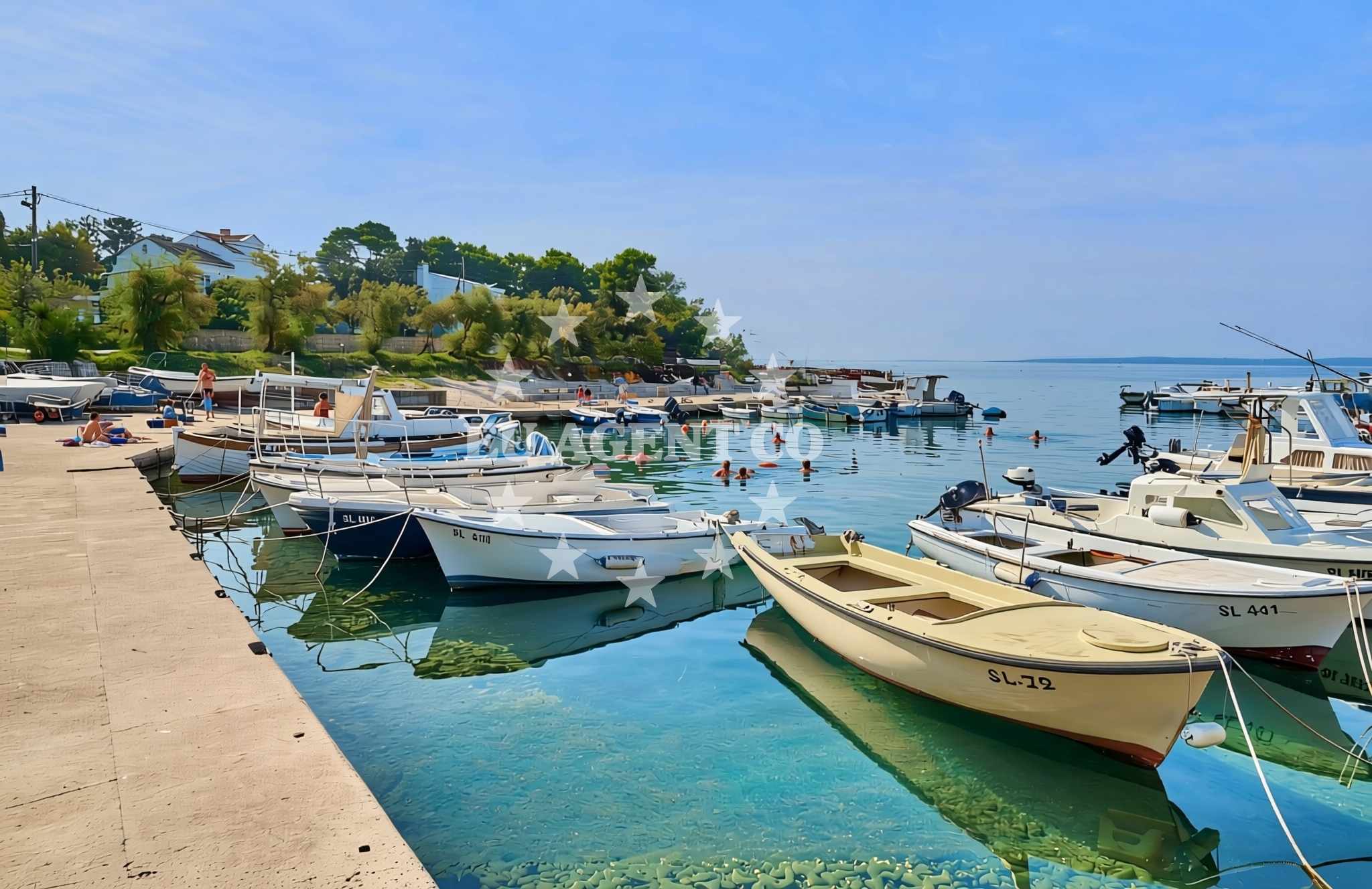 Additional view of Luka, Silba (Silba) Beach in Luka