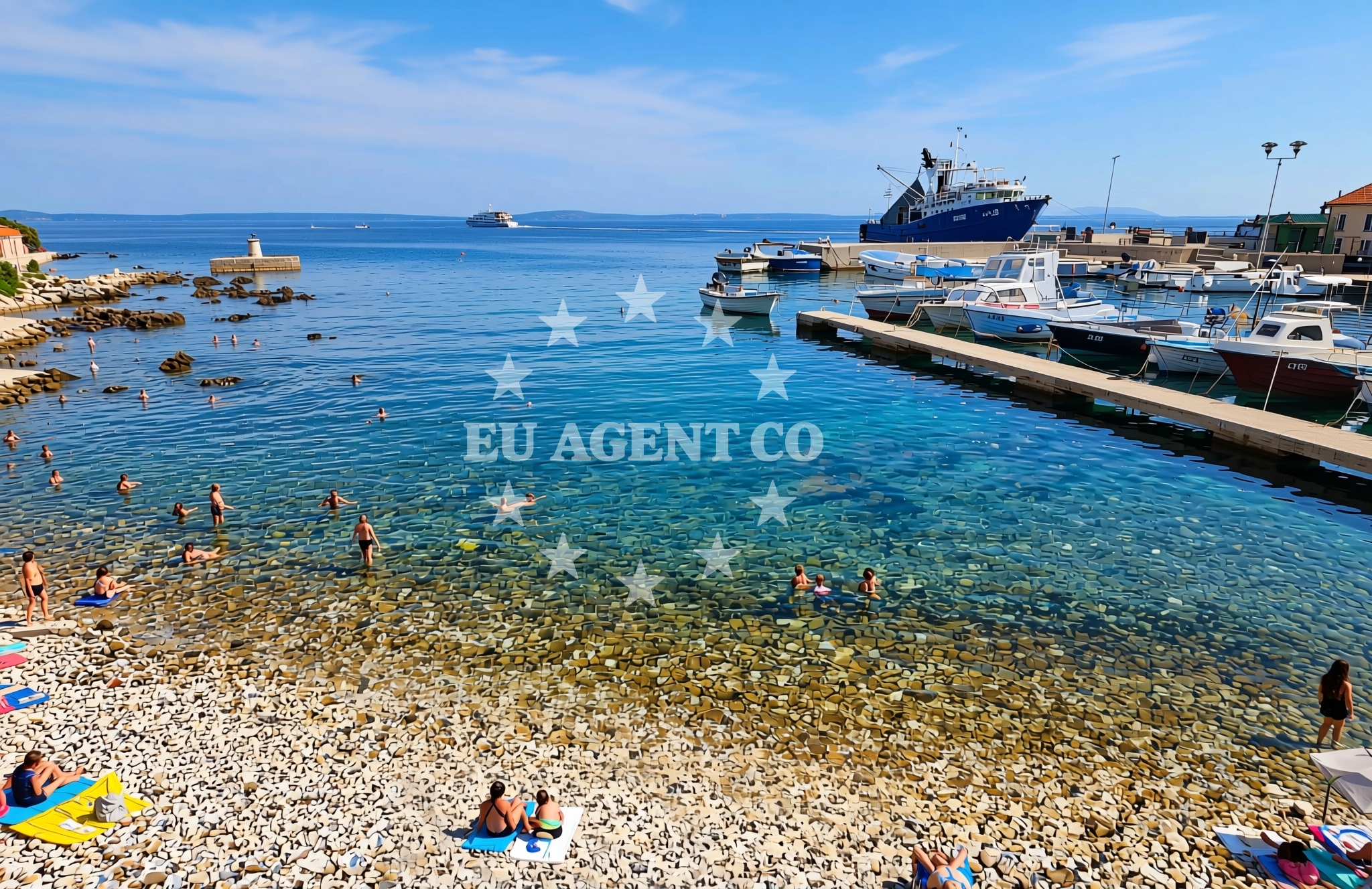 Additional view of Luka, Silba (Silba) Beach in Luka