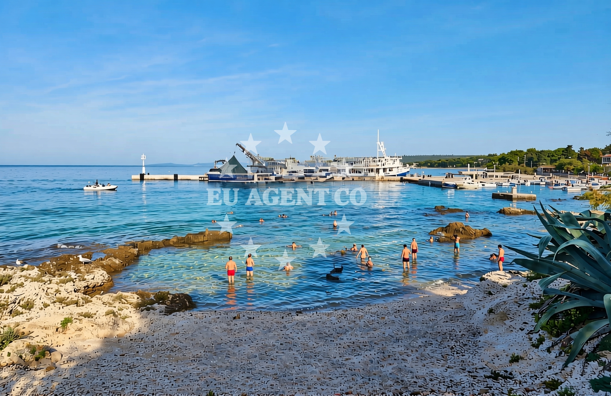 Additional view of Luka, Silba (Silba) Beach in Luka