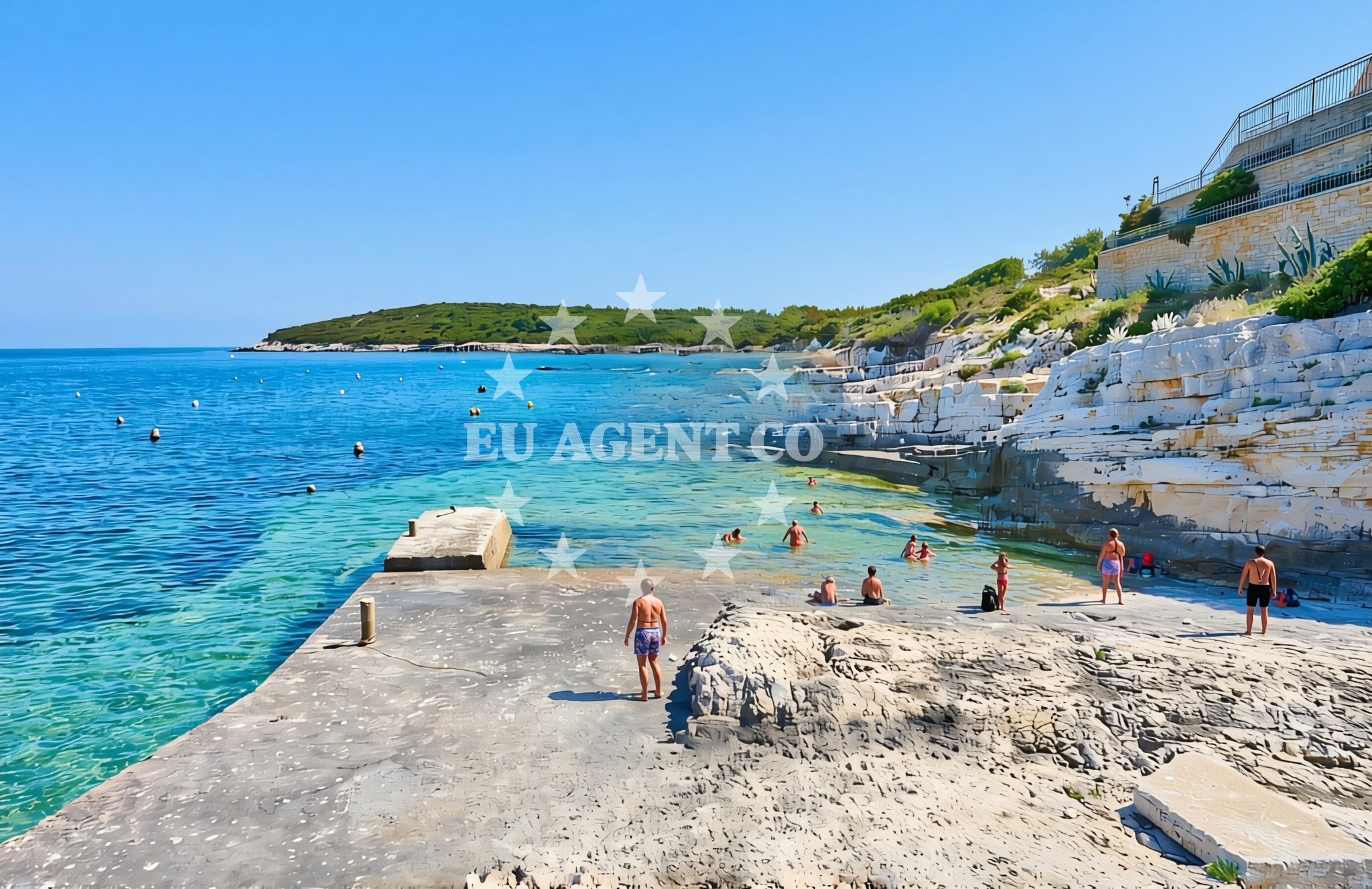 Additional view of Luka sjever, Rukavac (Vis) Beach in Luka sjever