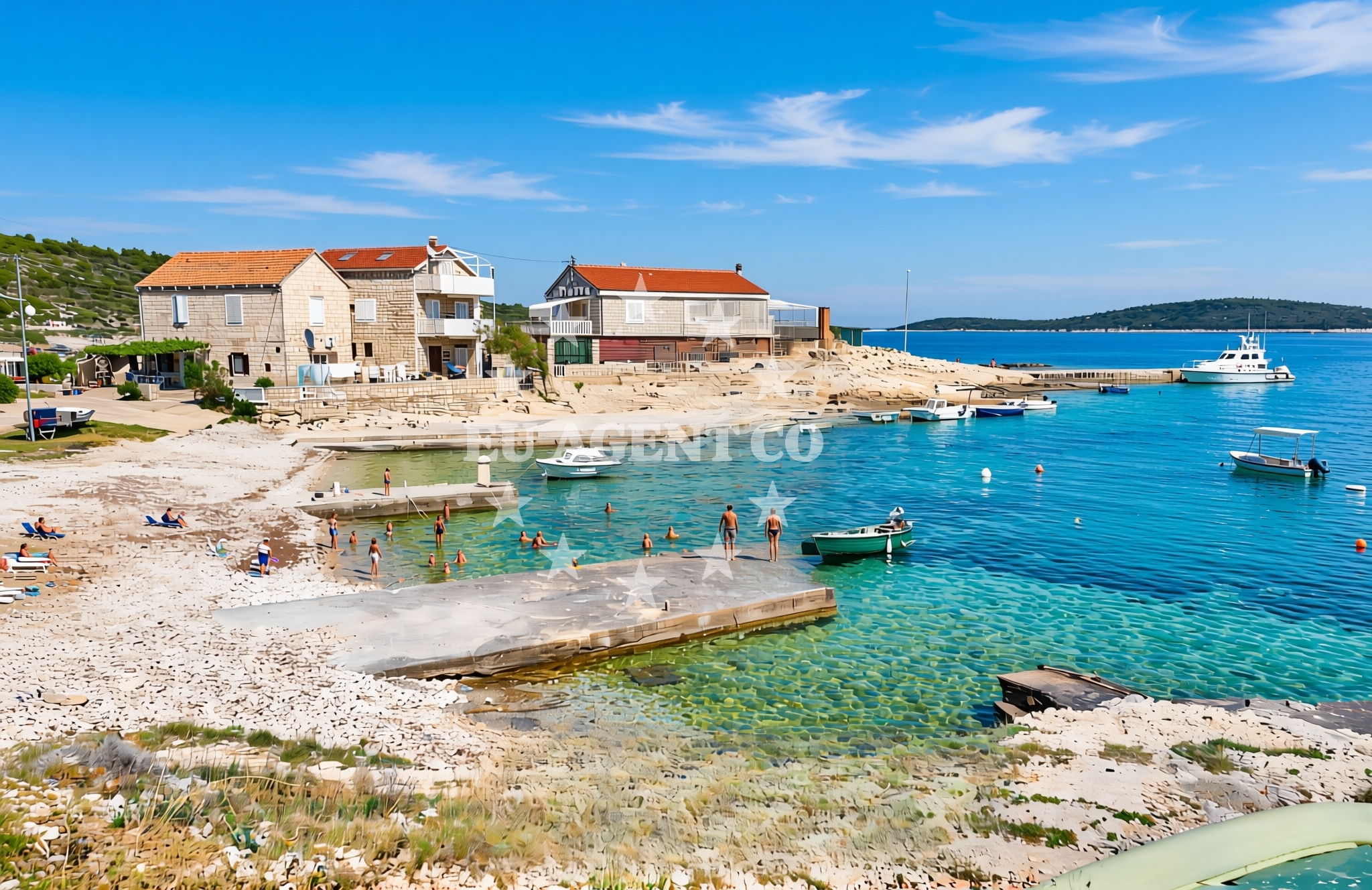 Additional view of Luka sjever, Rukavac (Vis) Beach in Luka sjever