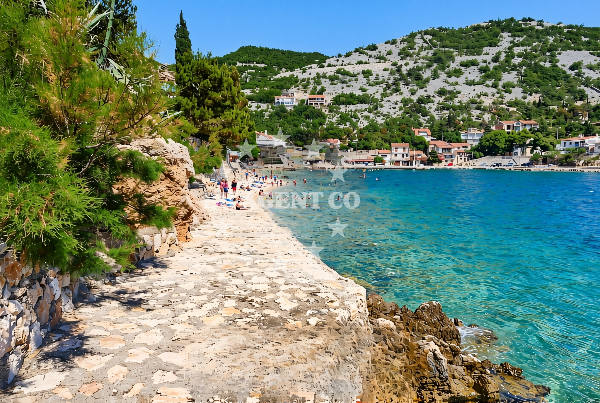 Additional view of Luka, Starigrad (Senj) Beach in Luka