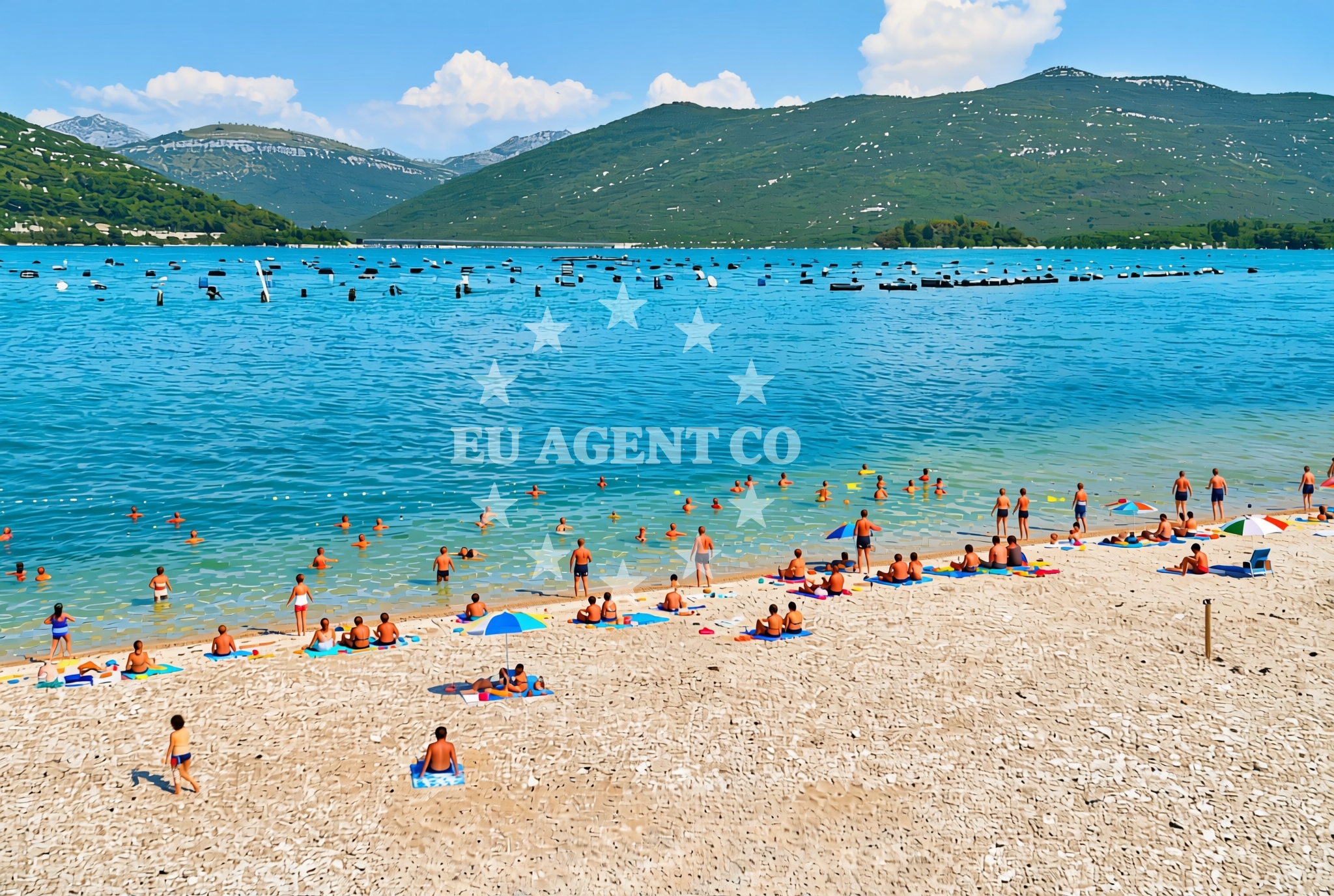 Beach facilities and surroundings at Luka (Ston): beaches and coves (3) in Luka (Ston)