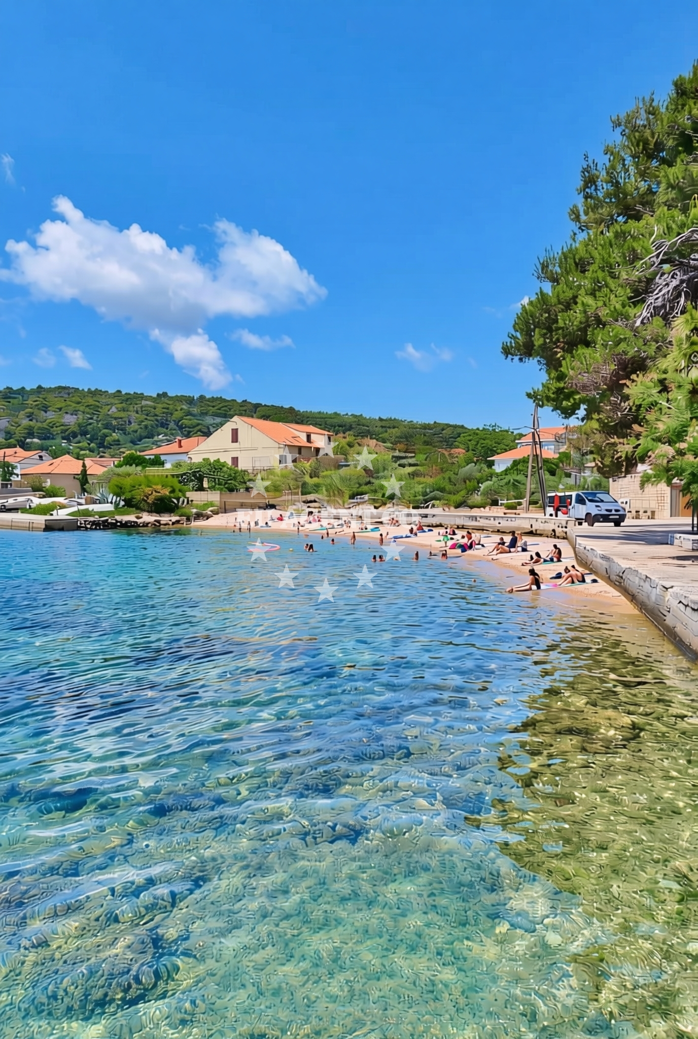 Additional view of Luka, Veli Iž (Iž) Beach in Luka