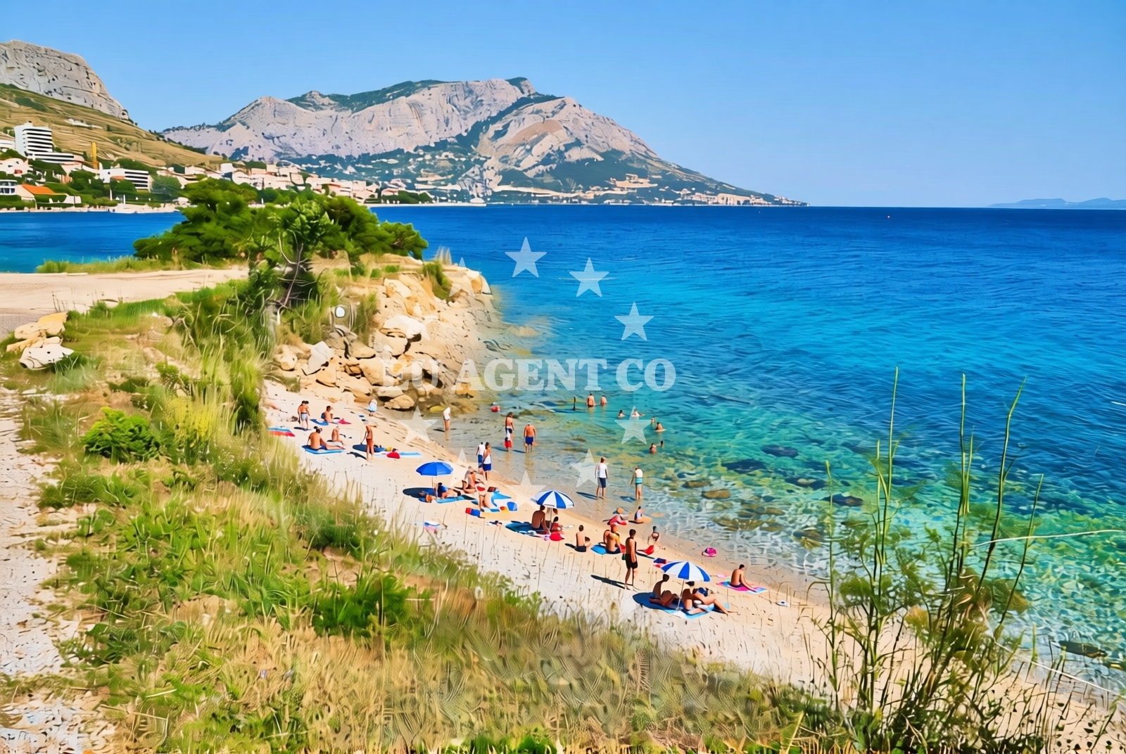 Additional view of Luka zapad, Duće Beach in Luka zapad