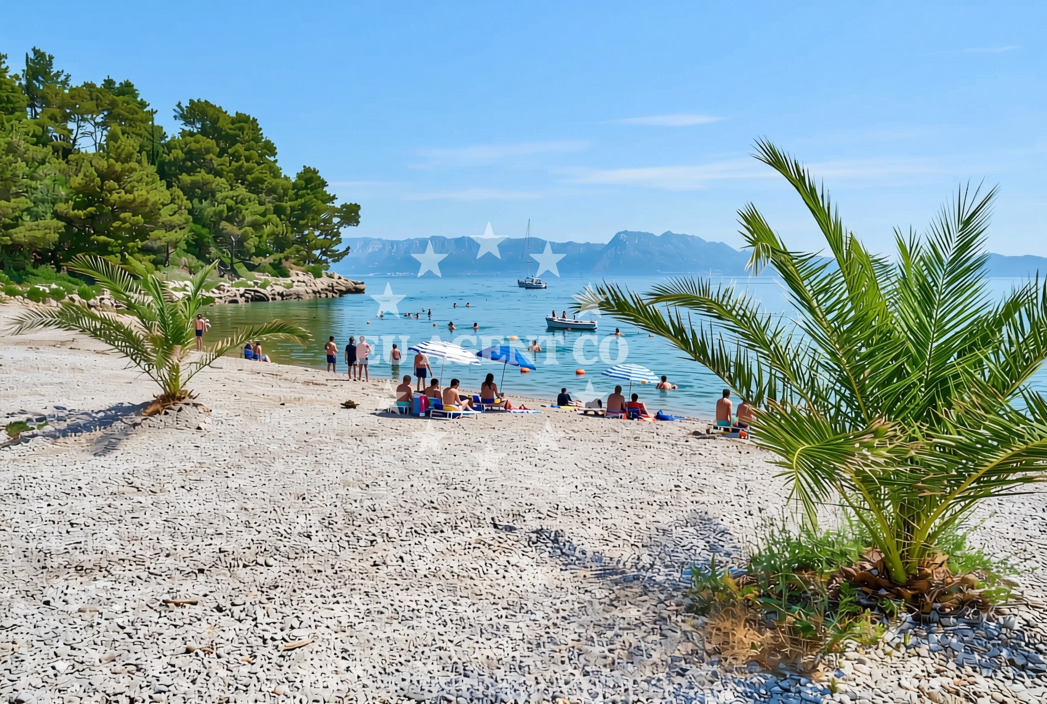Additional view of Luka zapad, Trpanj Beach in Luka zapad
