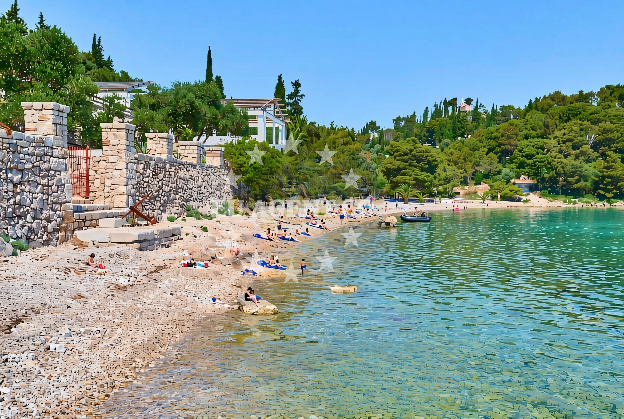 Additional view of Luka zapad, Trpanj Beach in Luka zapad