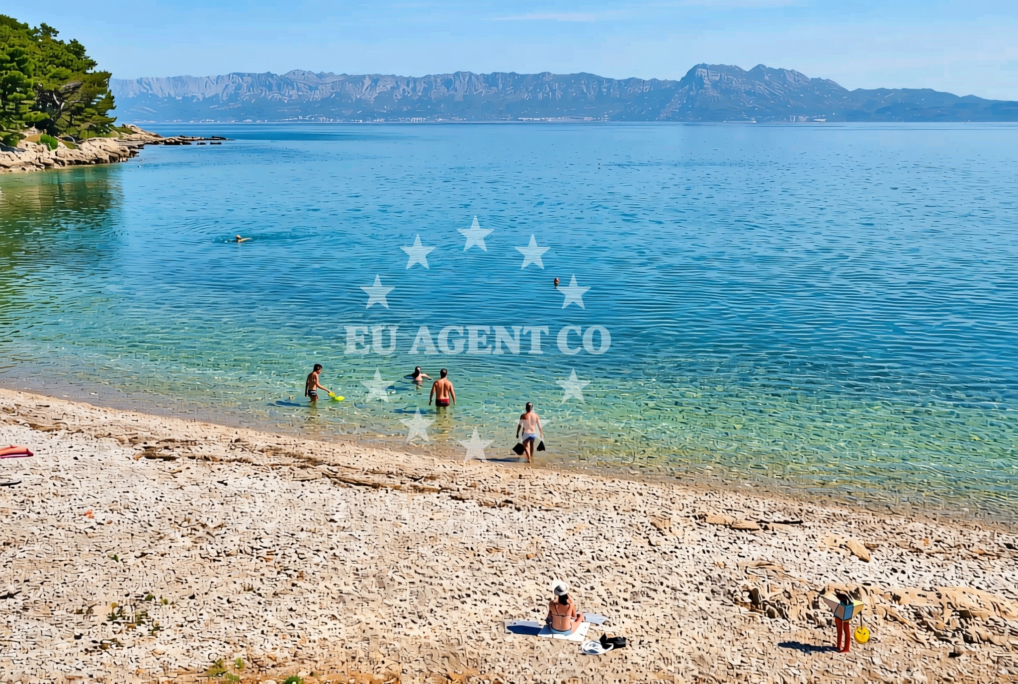 Additional view of Luka zapad, Trpanj Beach in Luka zapad