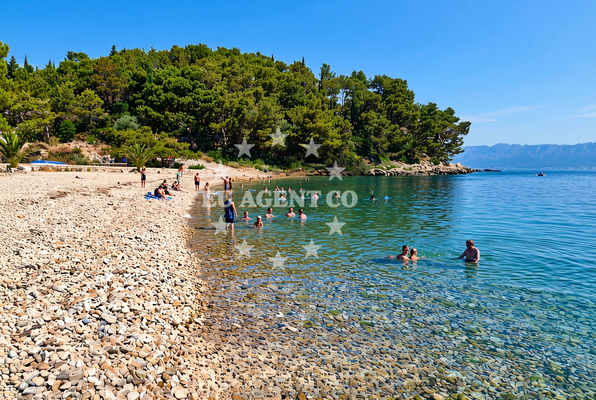 Additional view of Luka zapad, Trpanj Beach in Luka zapad