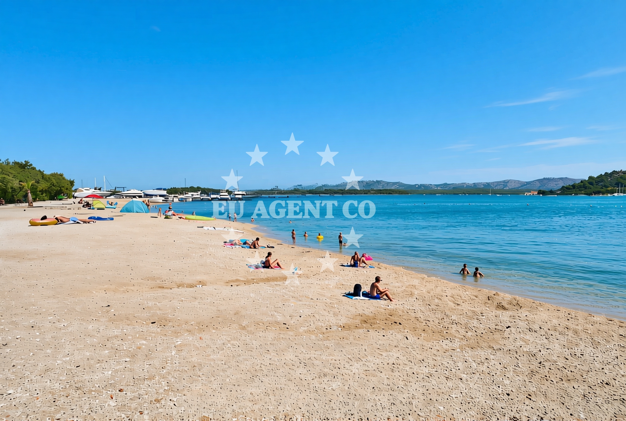 Additional view of Luke, Murter (Murter) Beach in Luke