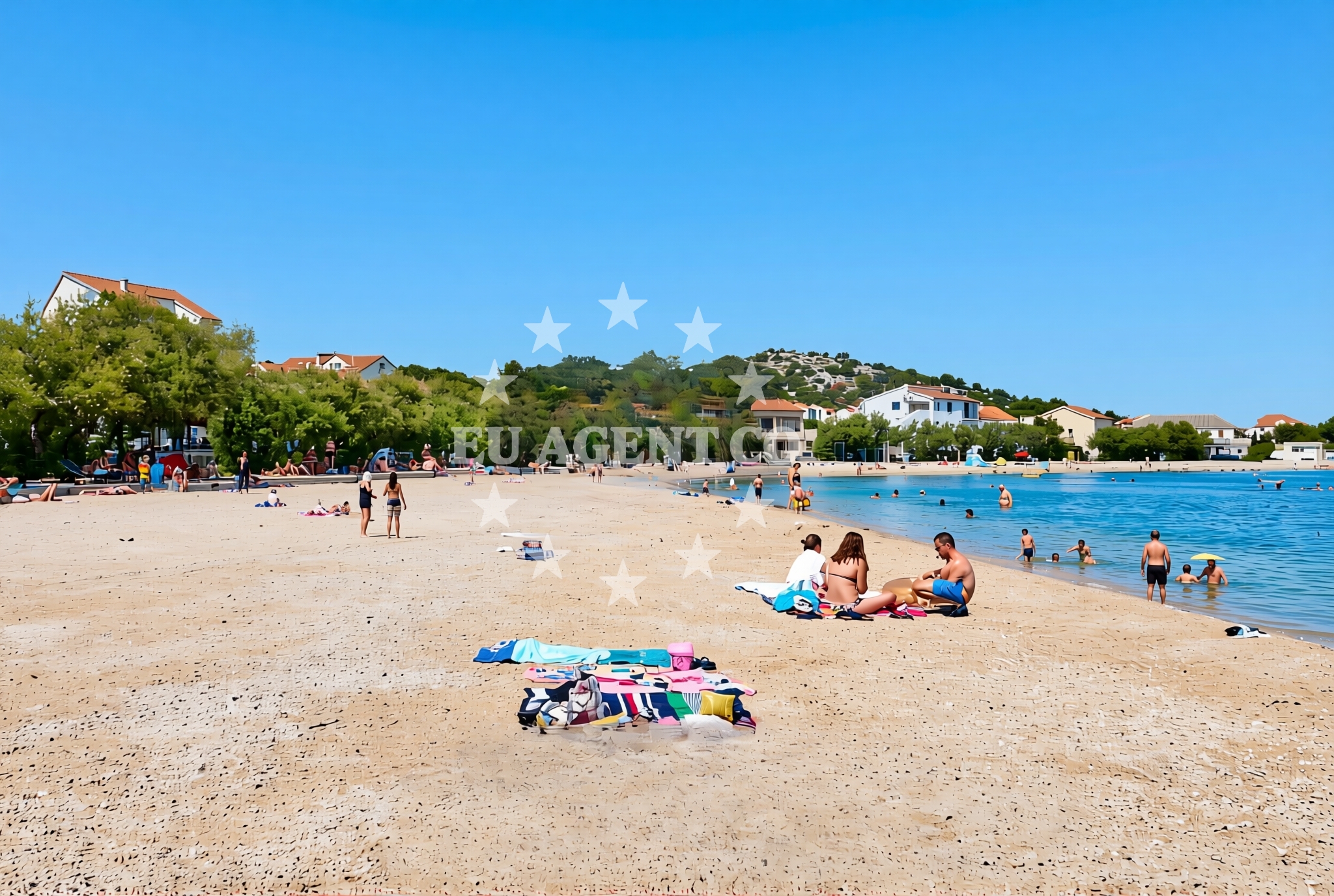 Additional view of Luke, Murter (Murter) Beach in Luke