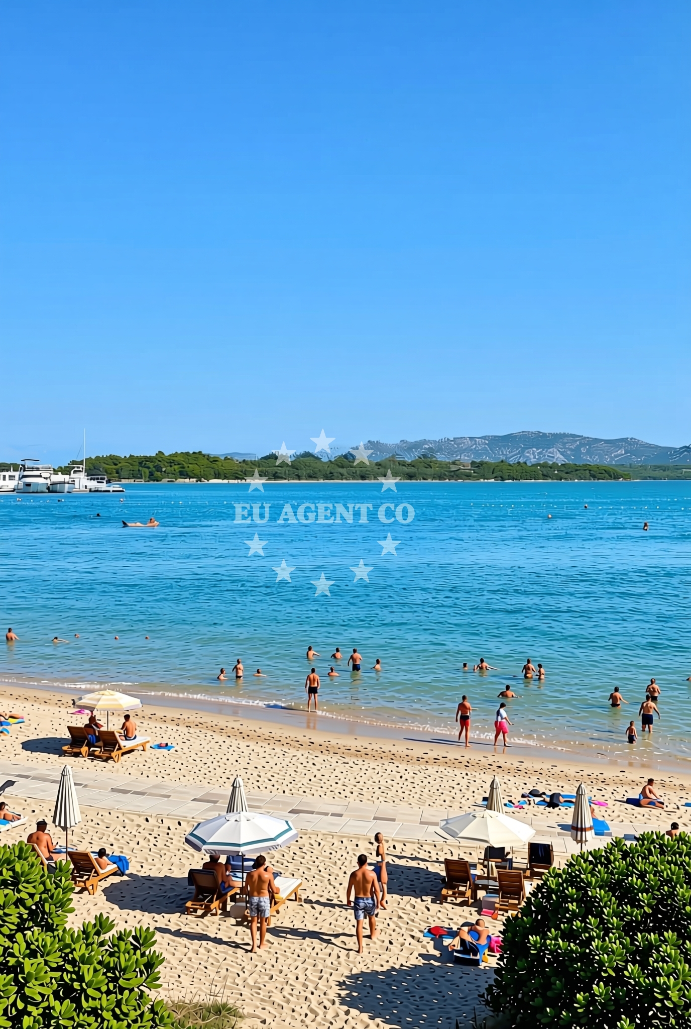 Additional view of Luke, Murter (Murter) Beach in Luke