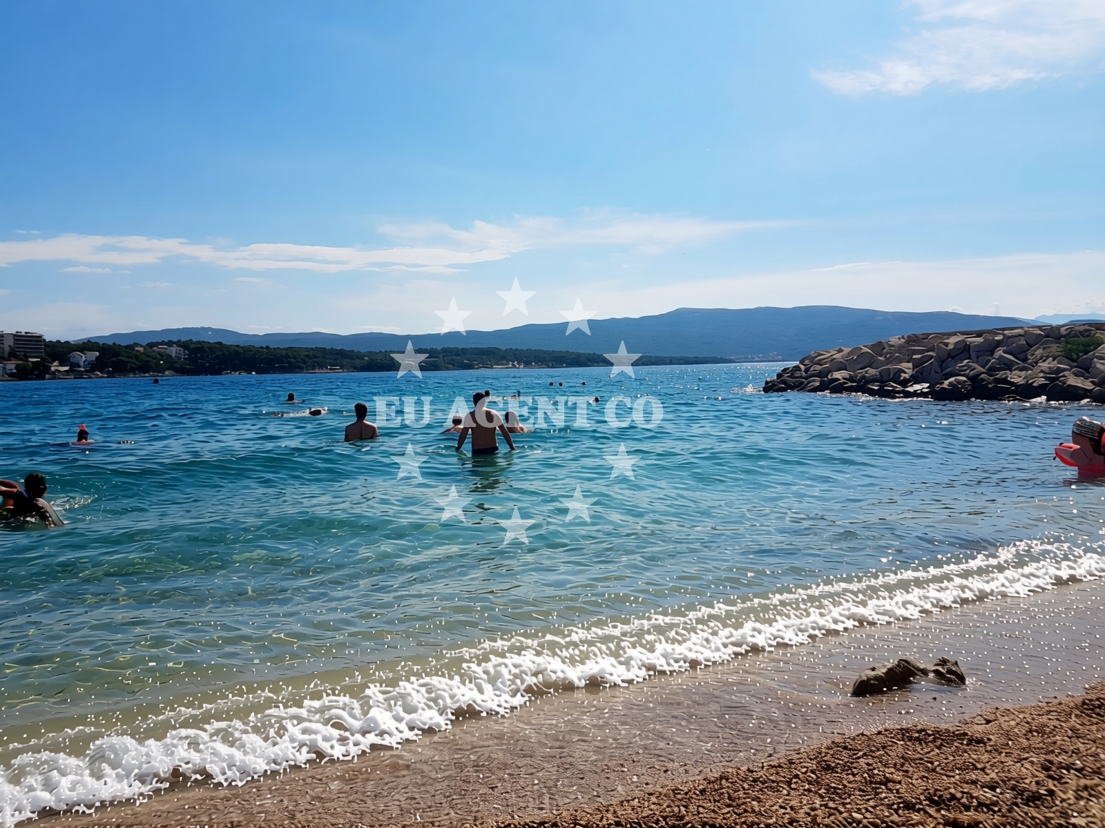 Additional view of Lukobran Beach in 3 Ulica Braće Linardića, Krk