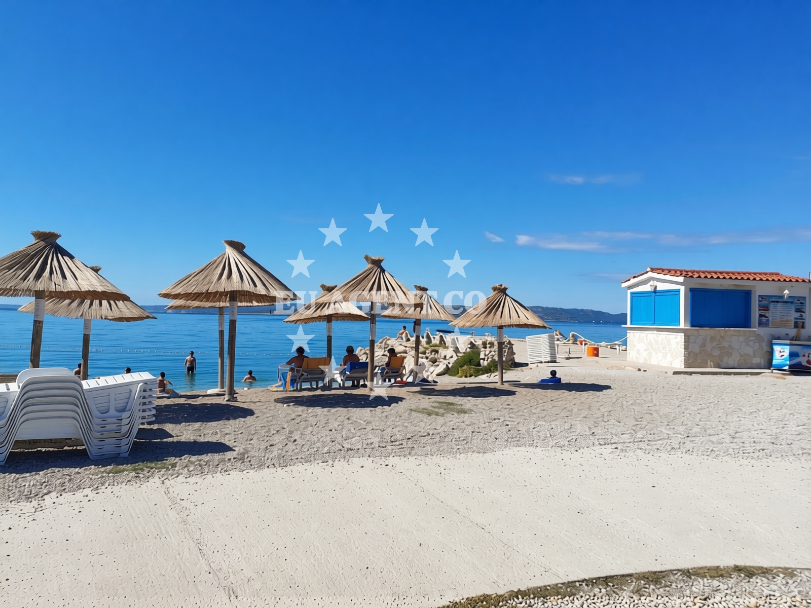 Additional view of Lukobran Beach in 3 Ulica Braće Linardića, Krk