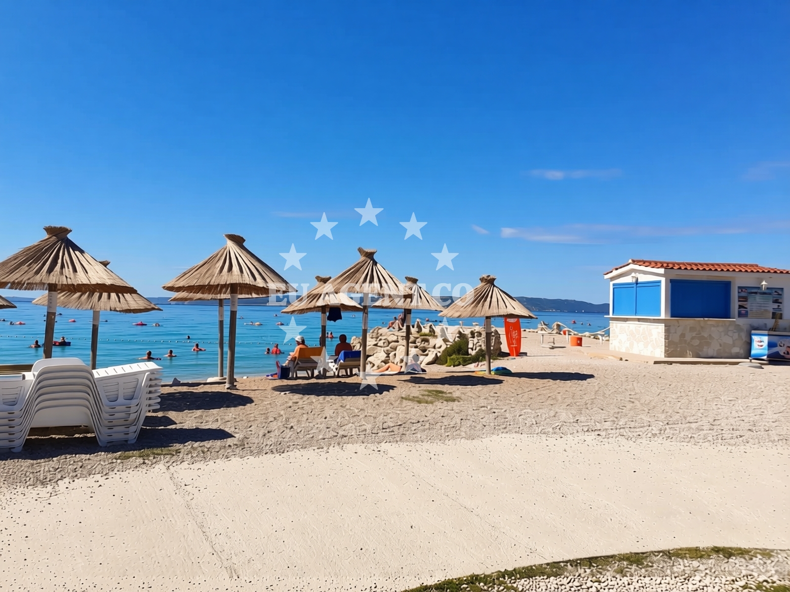 Additional view of Lukobran Beach in 3 Ulica Braće Linardića, Krk