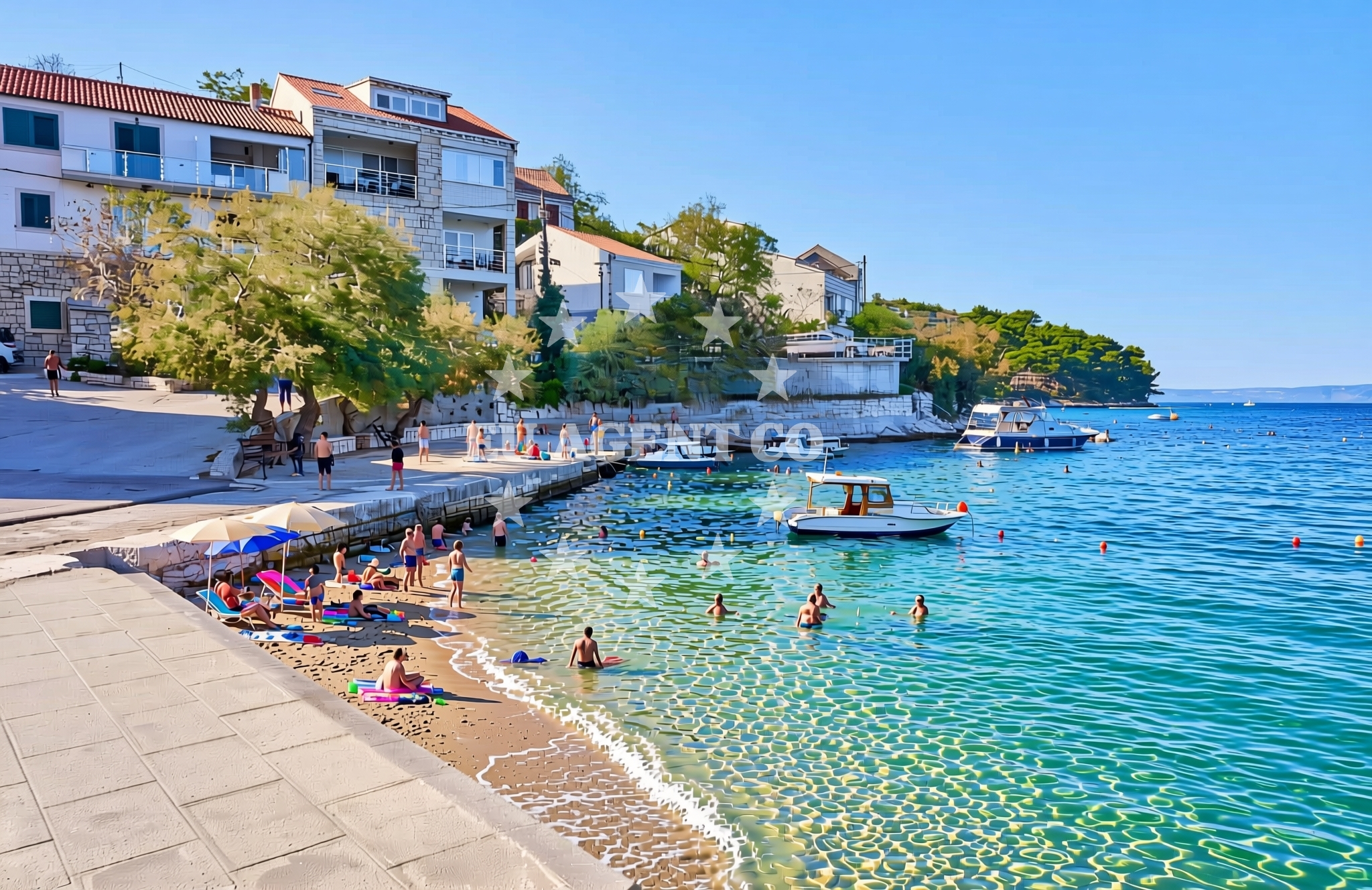 Additional view of Lukobran, Račišće (Korčula) Beach in Lukobran