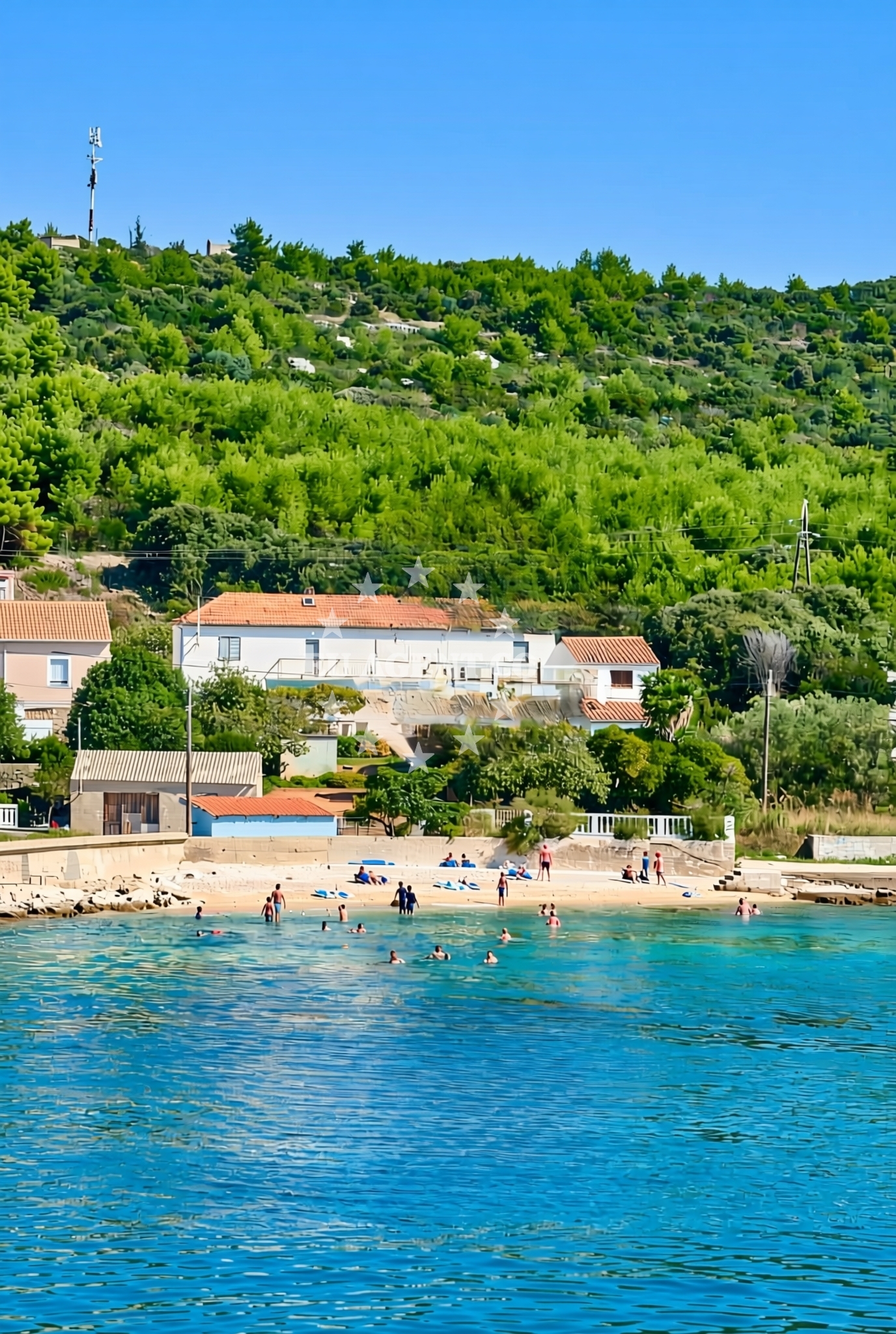 Additional view of Lukobran, Rivanj (Rivanj) Beach in Lukobran