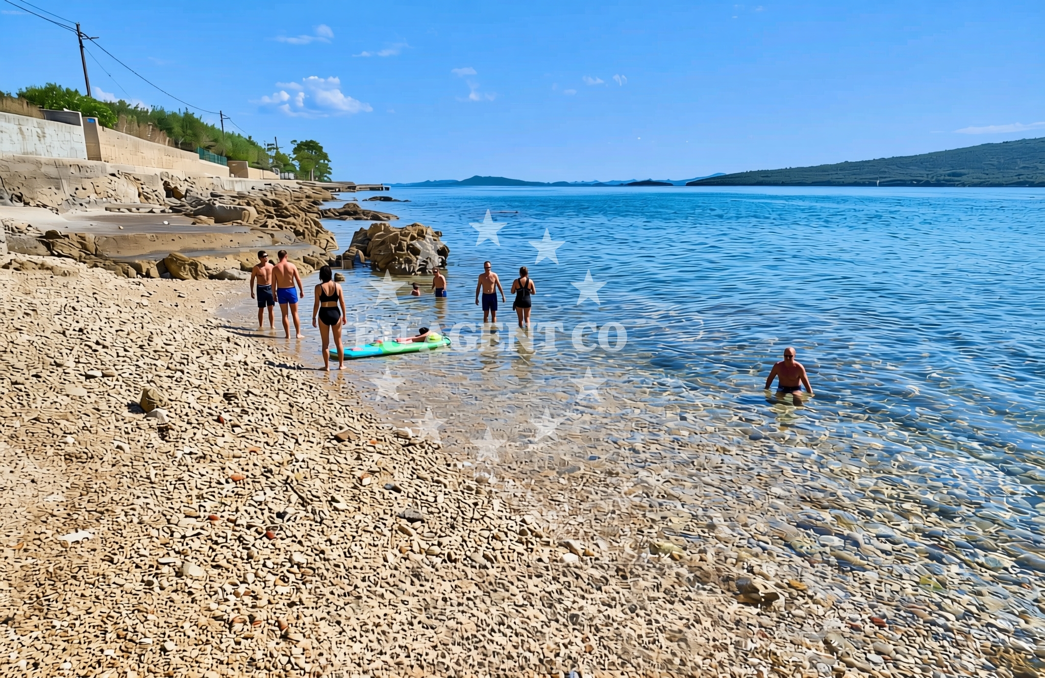 Additional view of Lukobran, Rivanj (Rivanj) Beach in Lukobran