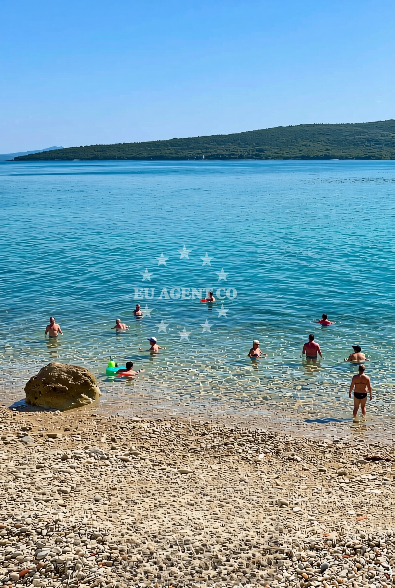 Additional view of Lukobran, Rivanj (Rivanj) Beach in Lukobran