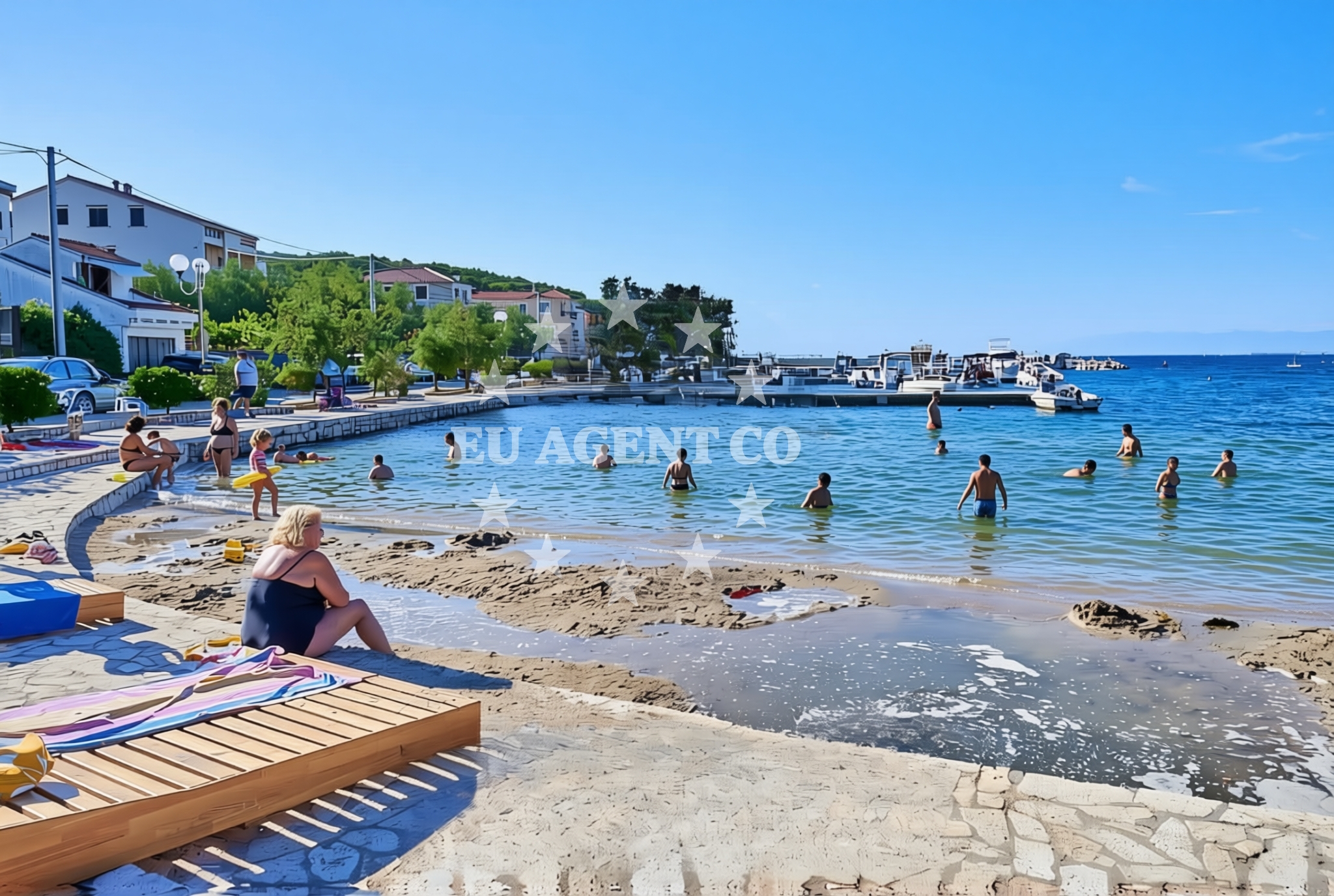 Additional view of Lukoran beach in Put Rančićevih 2, Lukoran