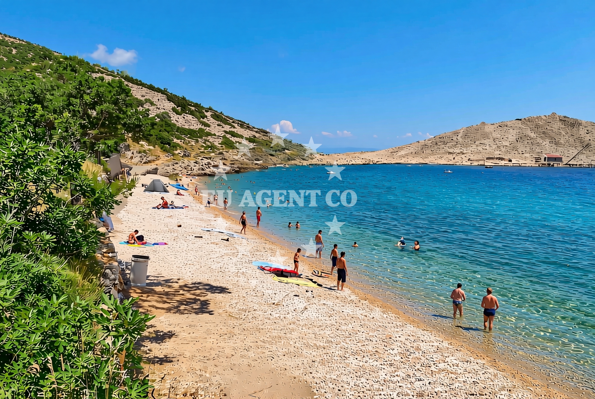 Overview of Lukovo (Senj): beaches and coves (2) in Lukovo (Senj)