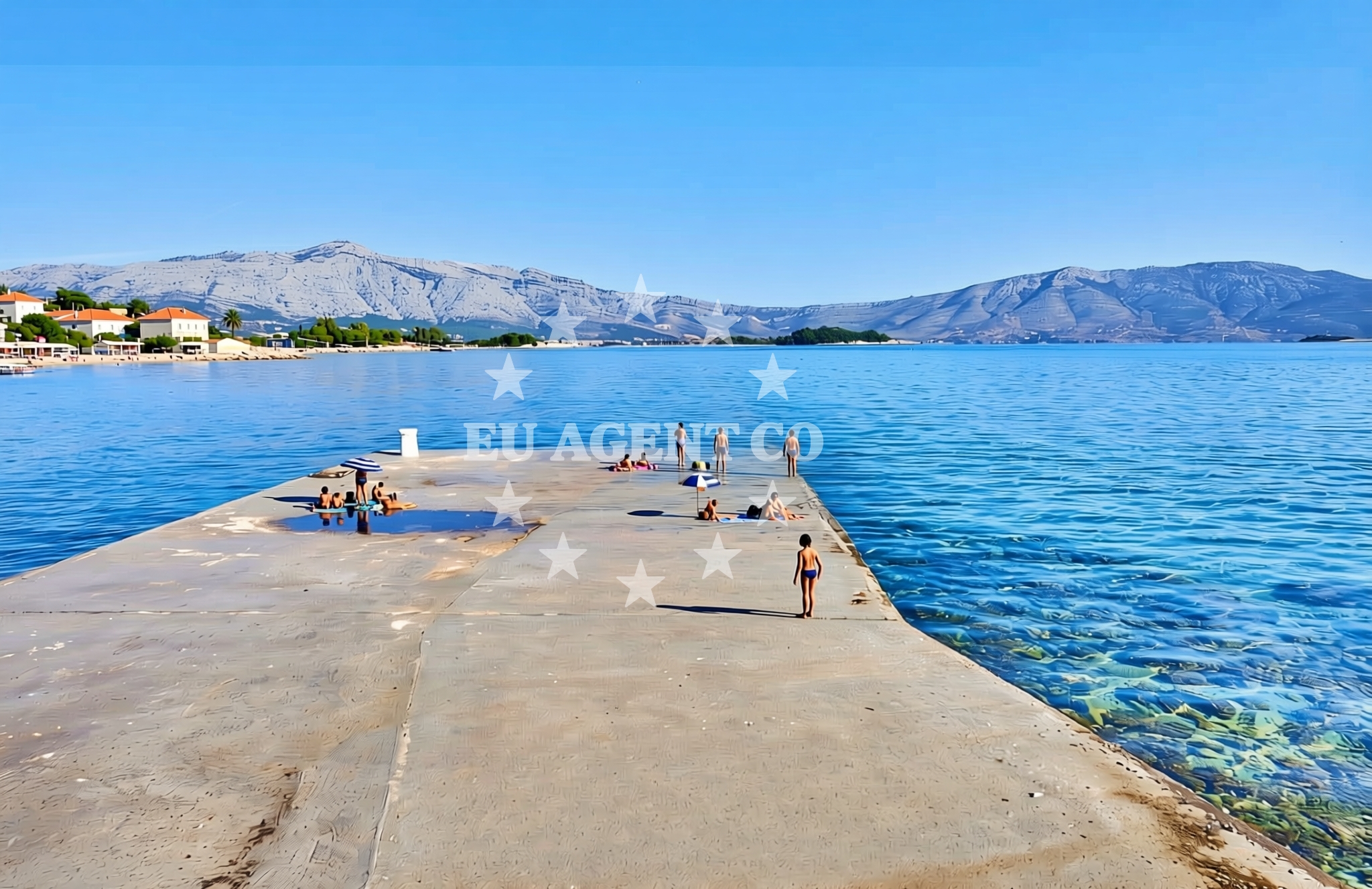 Sea and coastal view of Lumbarda (Korčula): beaches and coves (8) in Lumbarda (Korčula)